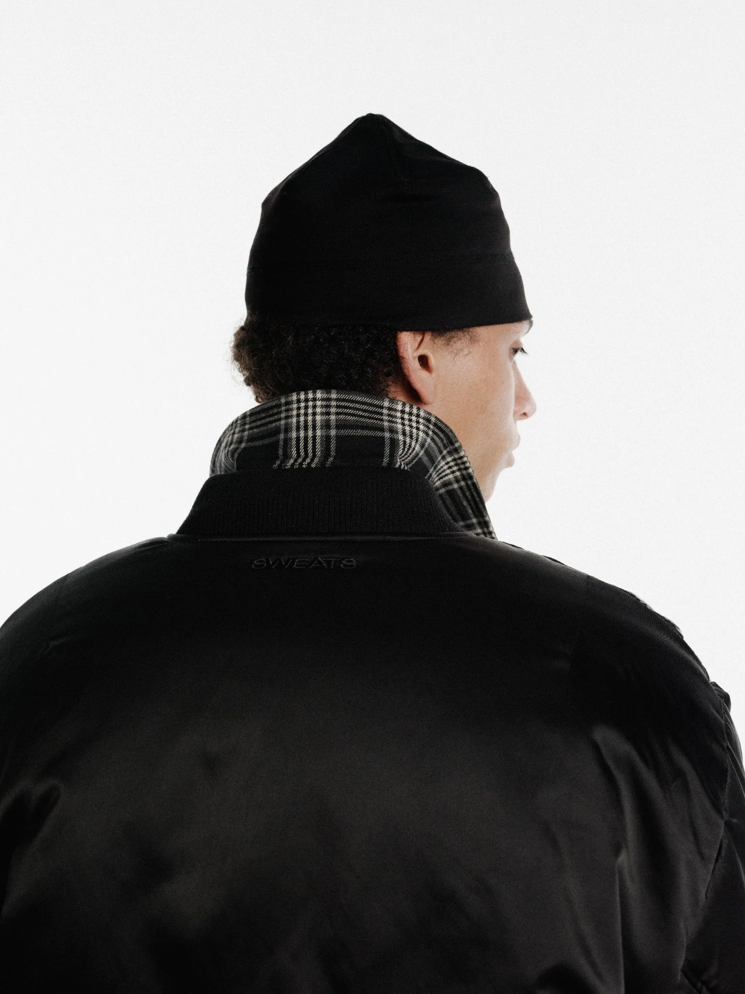 BOMBER JACKET - BLACK - Image 4