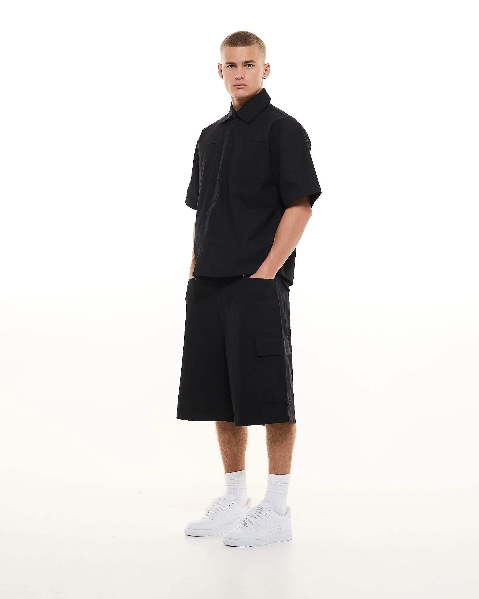 CARGO SHORT - BLACK - Image 5