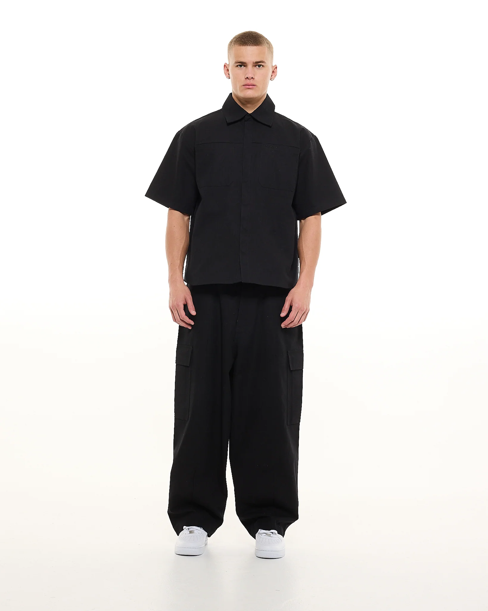 CARGO SS SHIRT - BLACK - Image 5