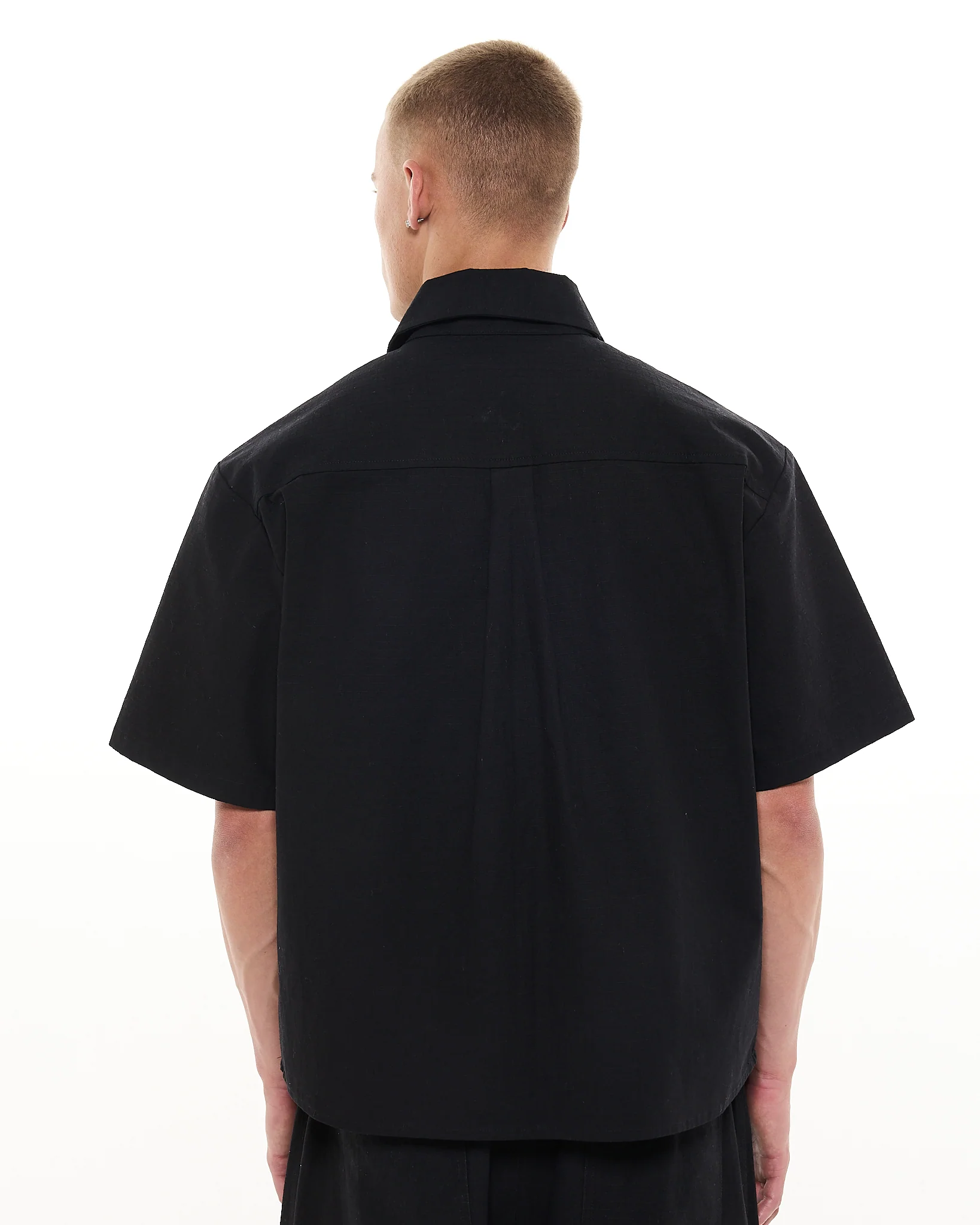 CARGO SS SHIRT - BLACK - Image 6
