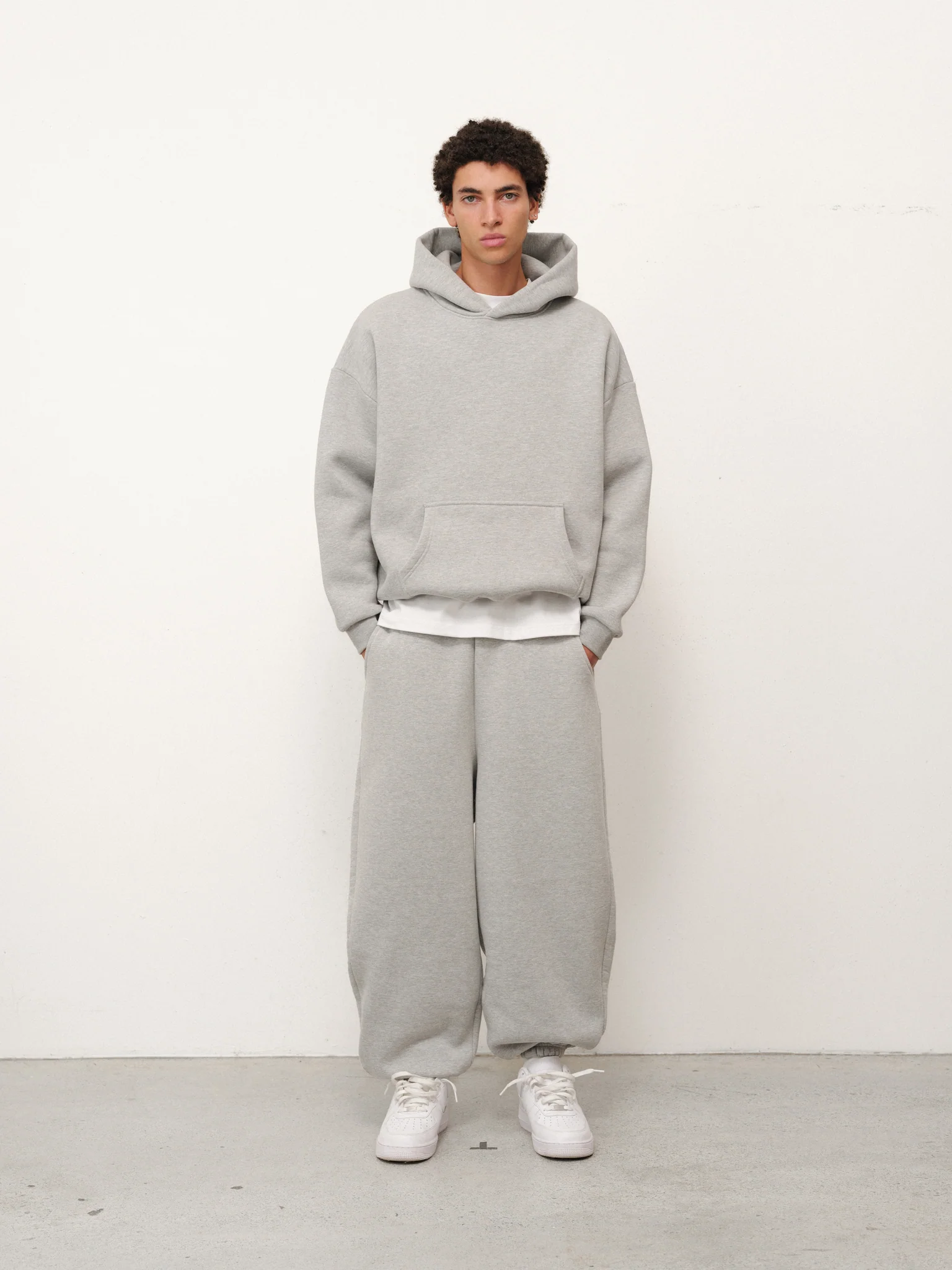 COZY HOODIE - GREY - Image 2