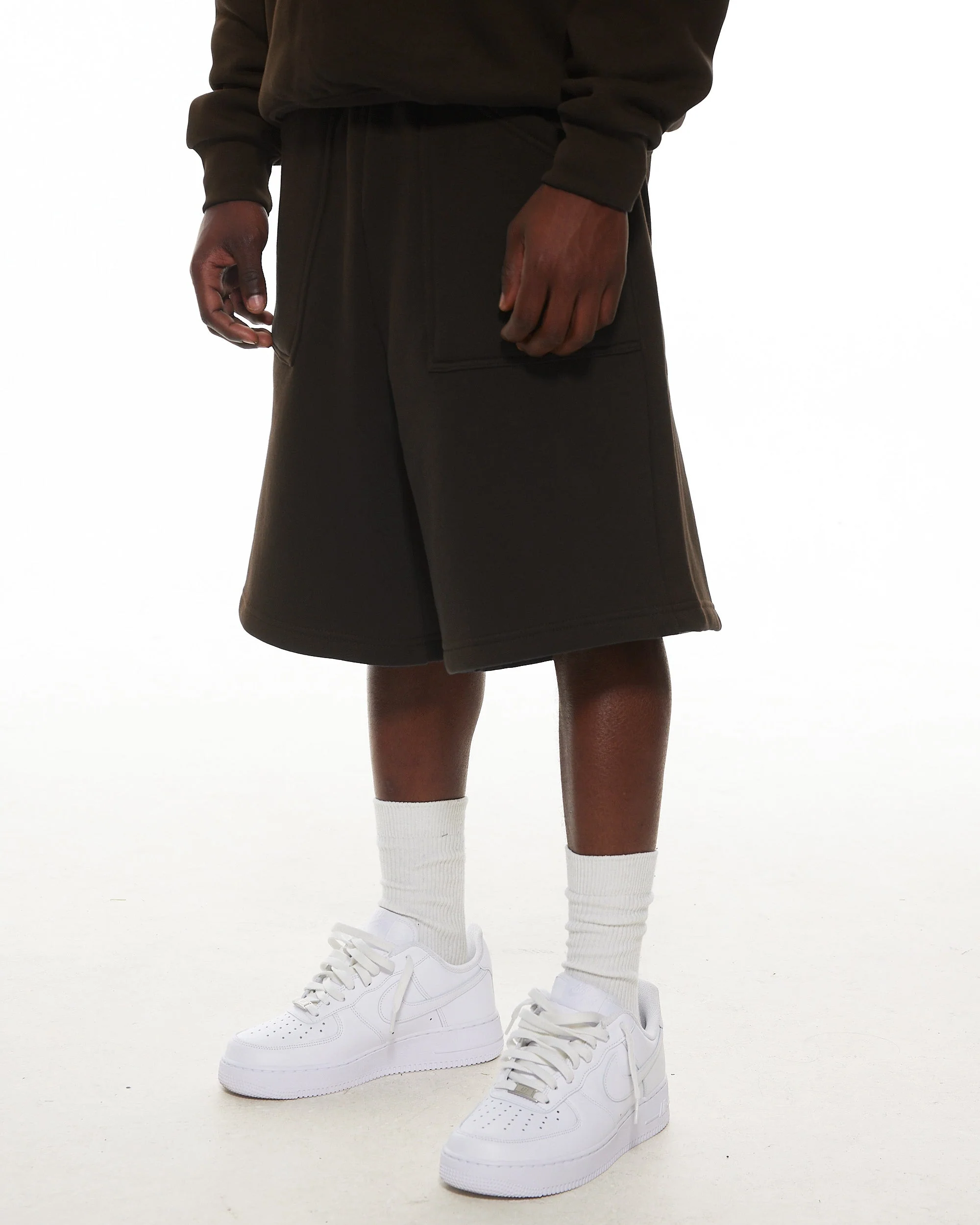 COZY SHORTS - COFFEE - Image 2