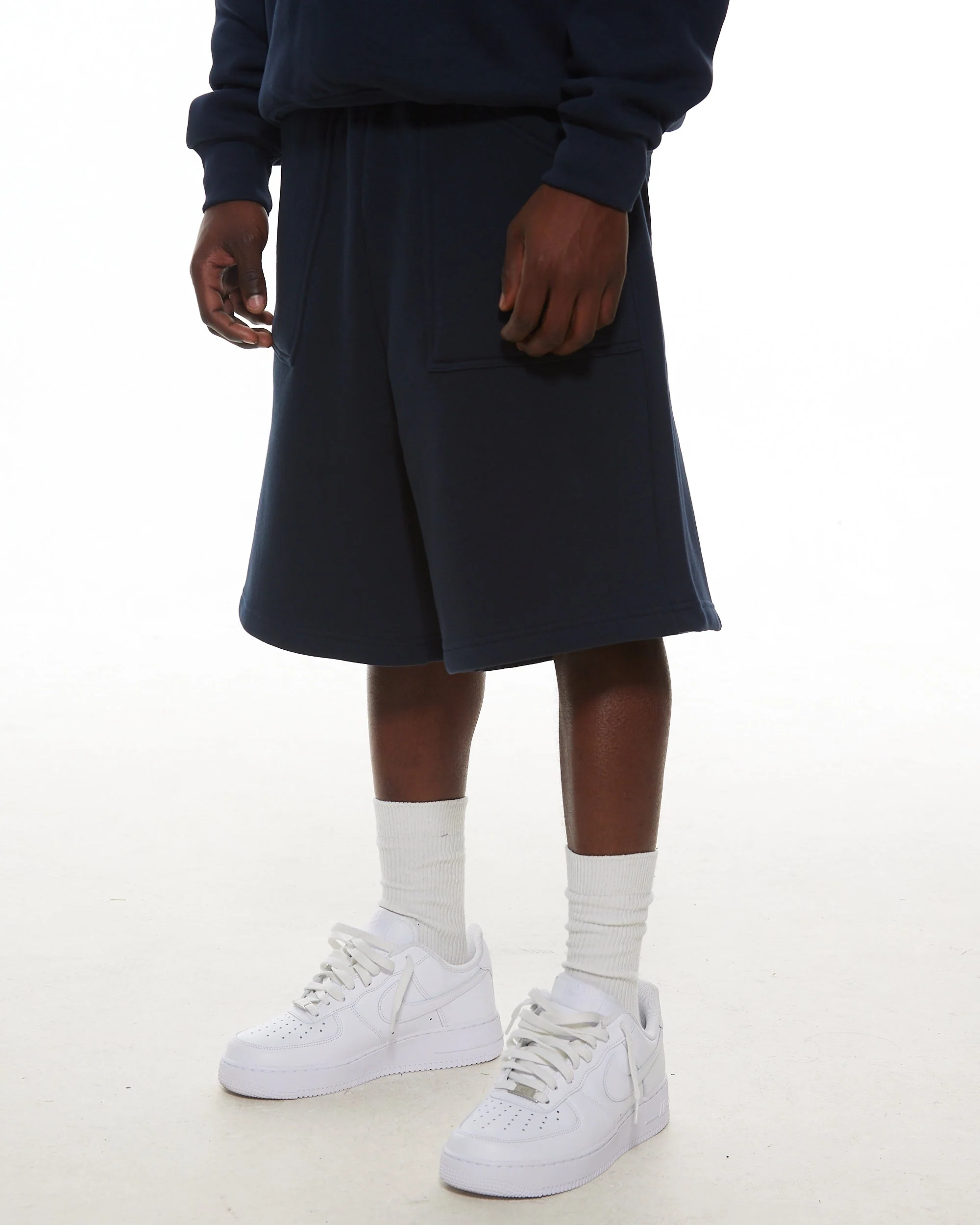 COZY SHORTS - NAVY - Image 5
