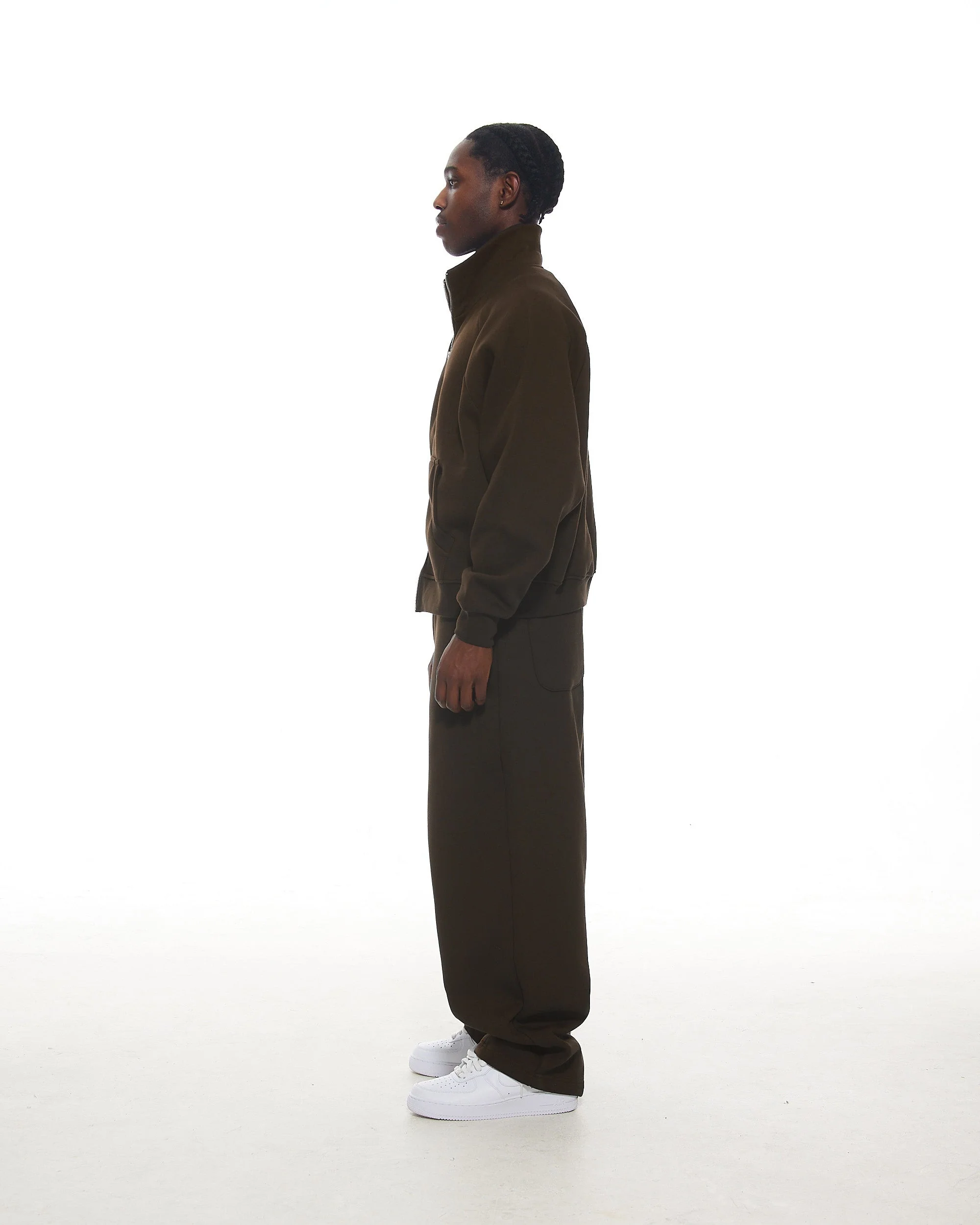 COZY STRAIGHT LEG SWEATS - COFFEE - Image 9