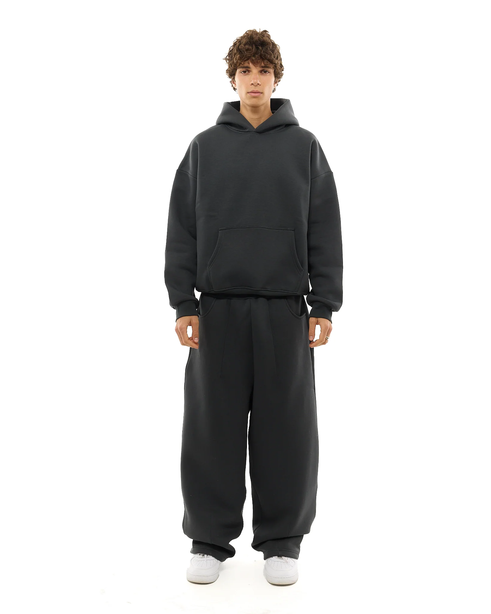 COZY STRAIGHT LEG SWEATS - GRANITE - Image 3