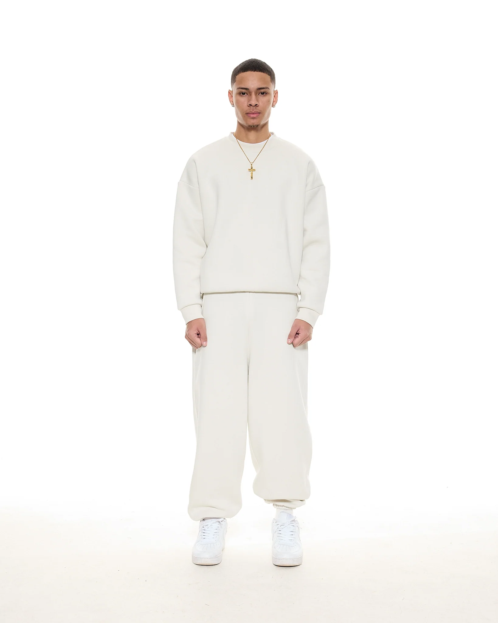 COZY SWEATPANT - CHALK - Image 3