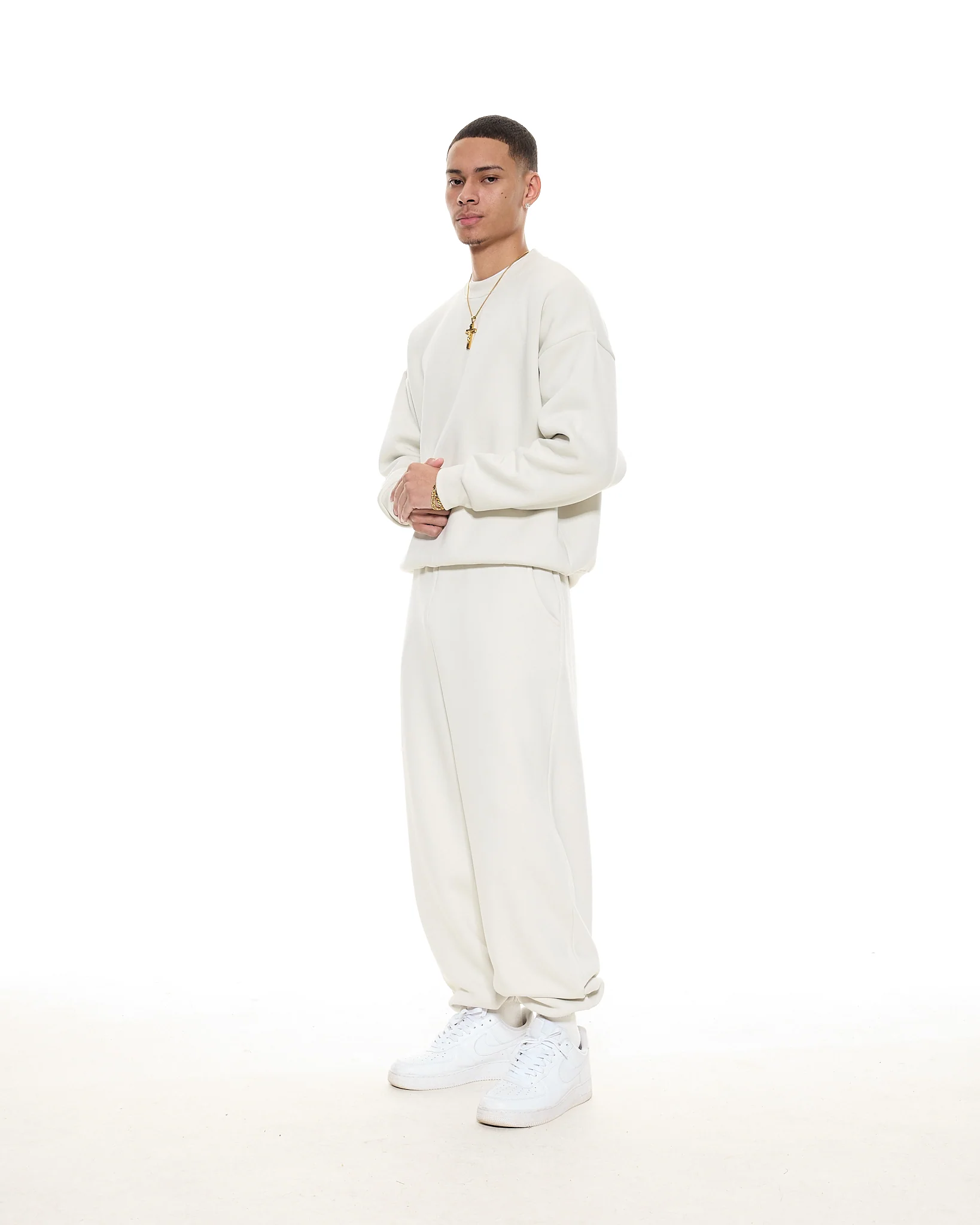 COZY SWEATPANT - CHALK - Image 5