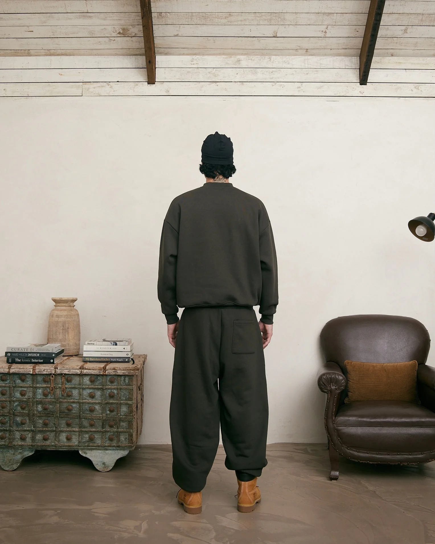 COZY SWEATPANT - COFFEE - Image 4