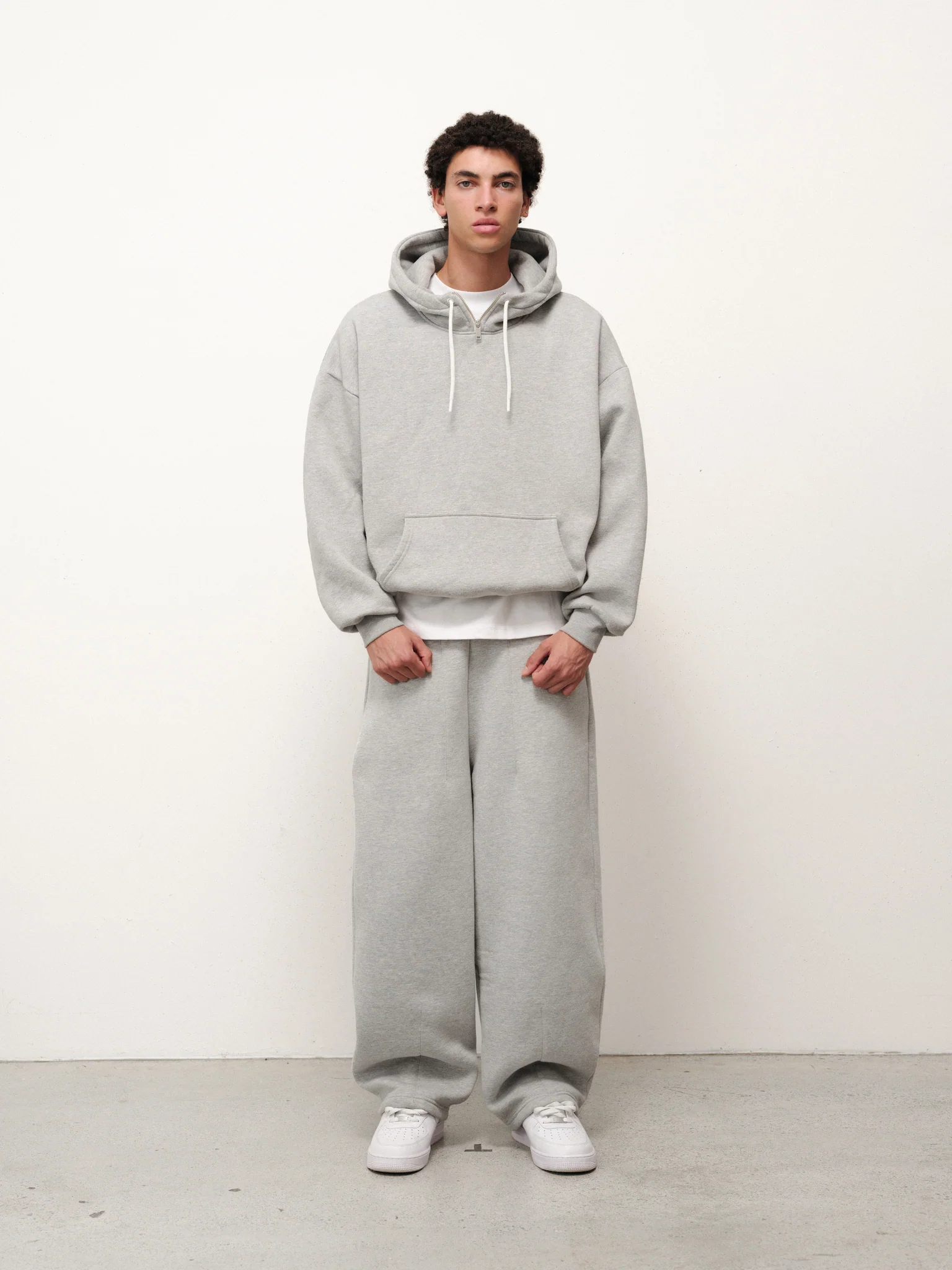 COZY TECH HOODIE - GREY - Image 2