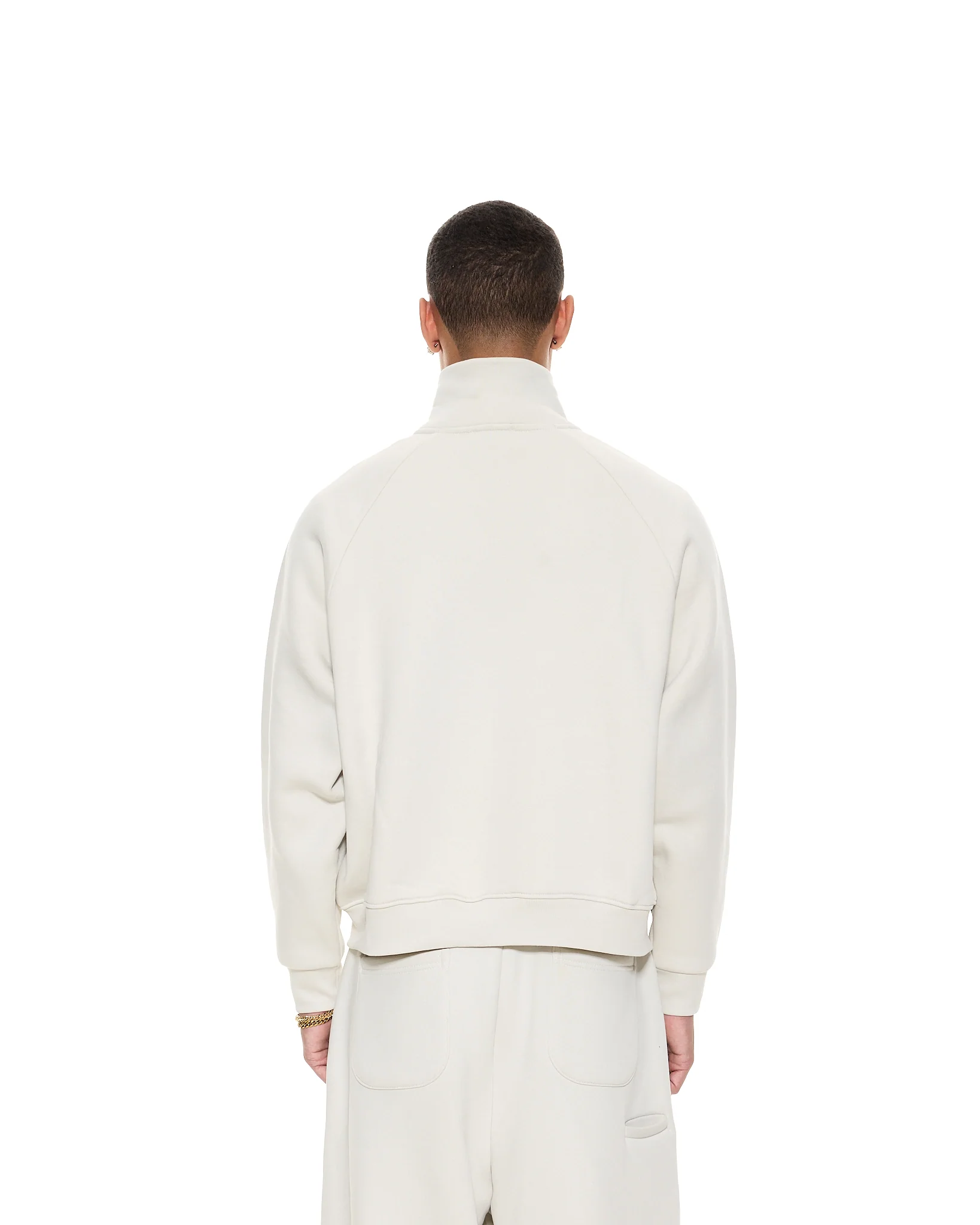 COZY TRACK JACKET - CHALK - Image 4