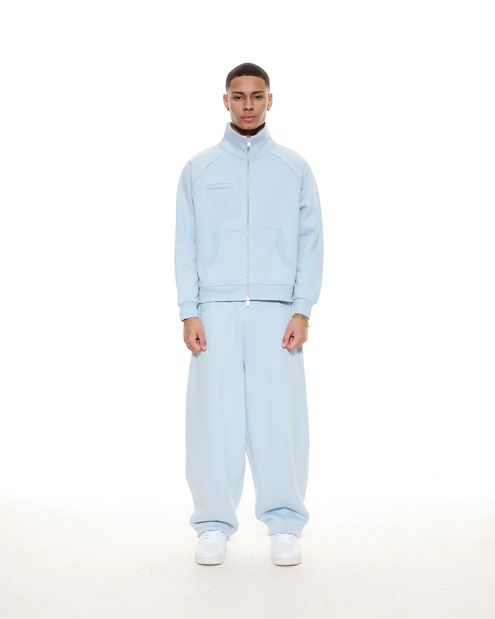 COZY TRACK JACKET - GLACIER - Image 6