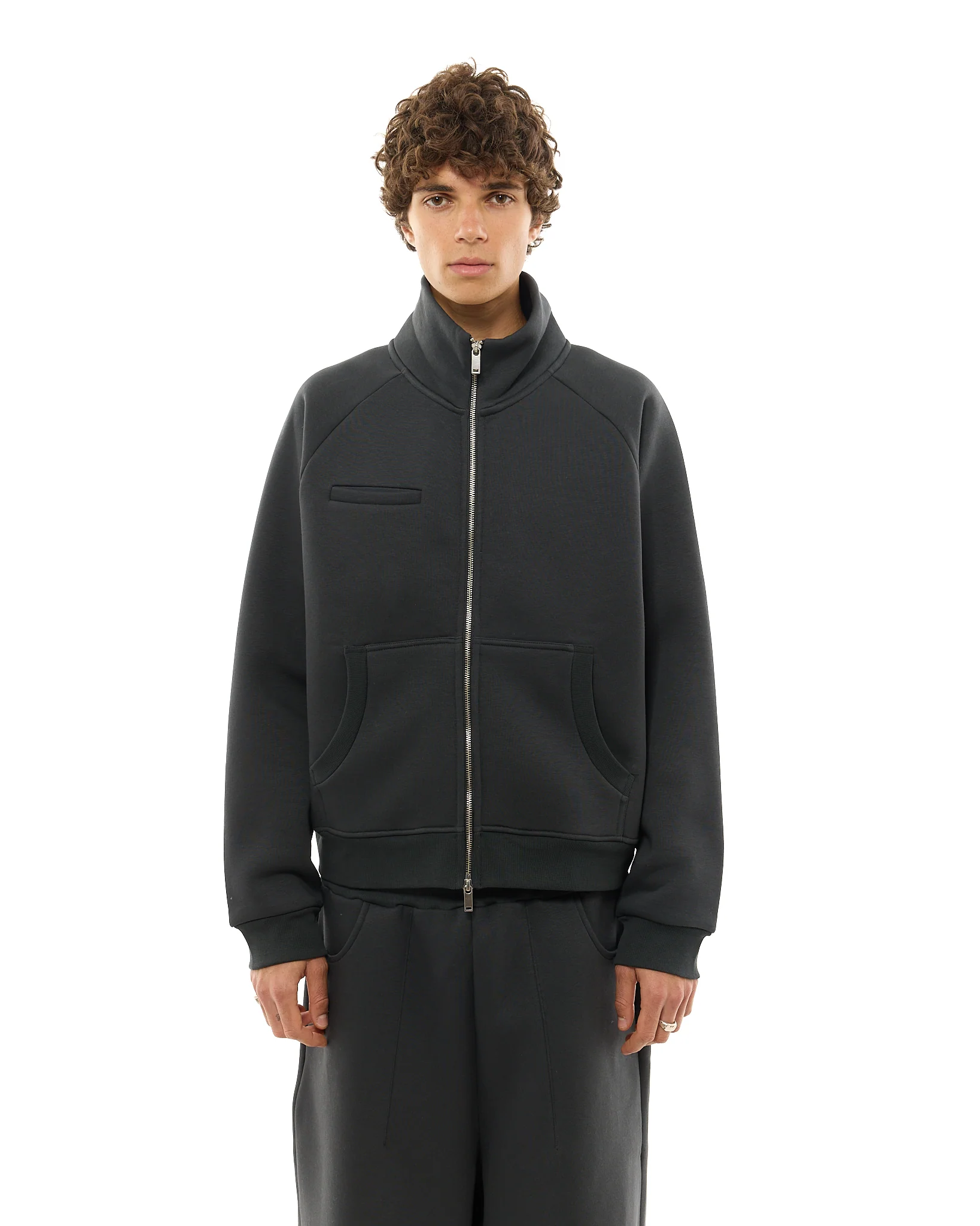 COZY TRACK JACKET - GRANITE - Image 2