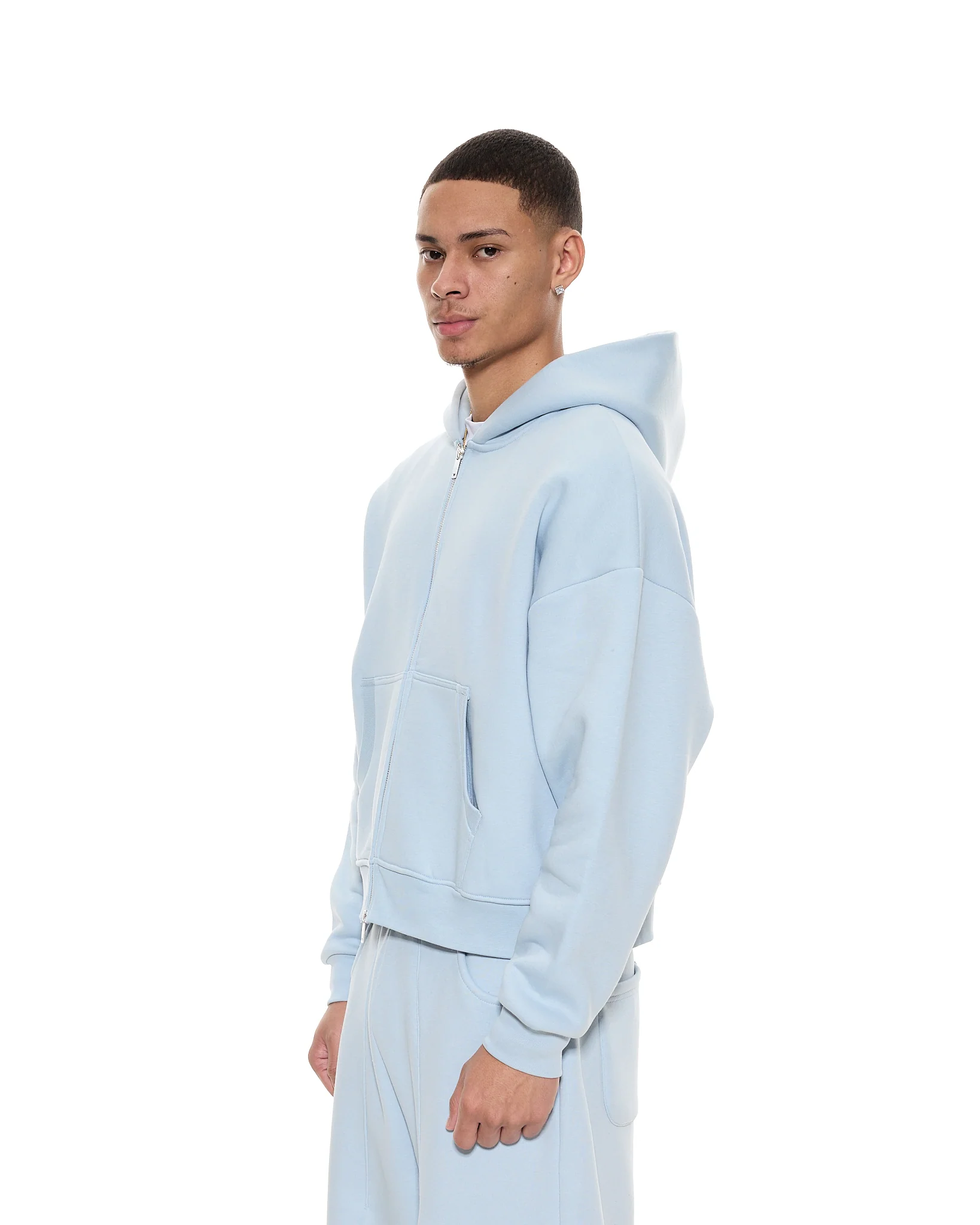 COZY ZIP UP - GLACIER - Image 3