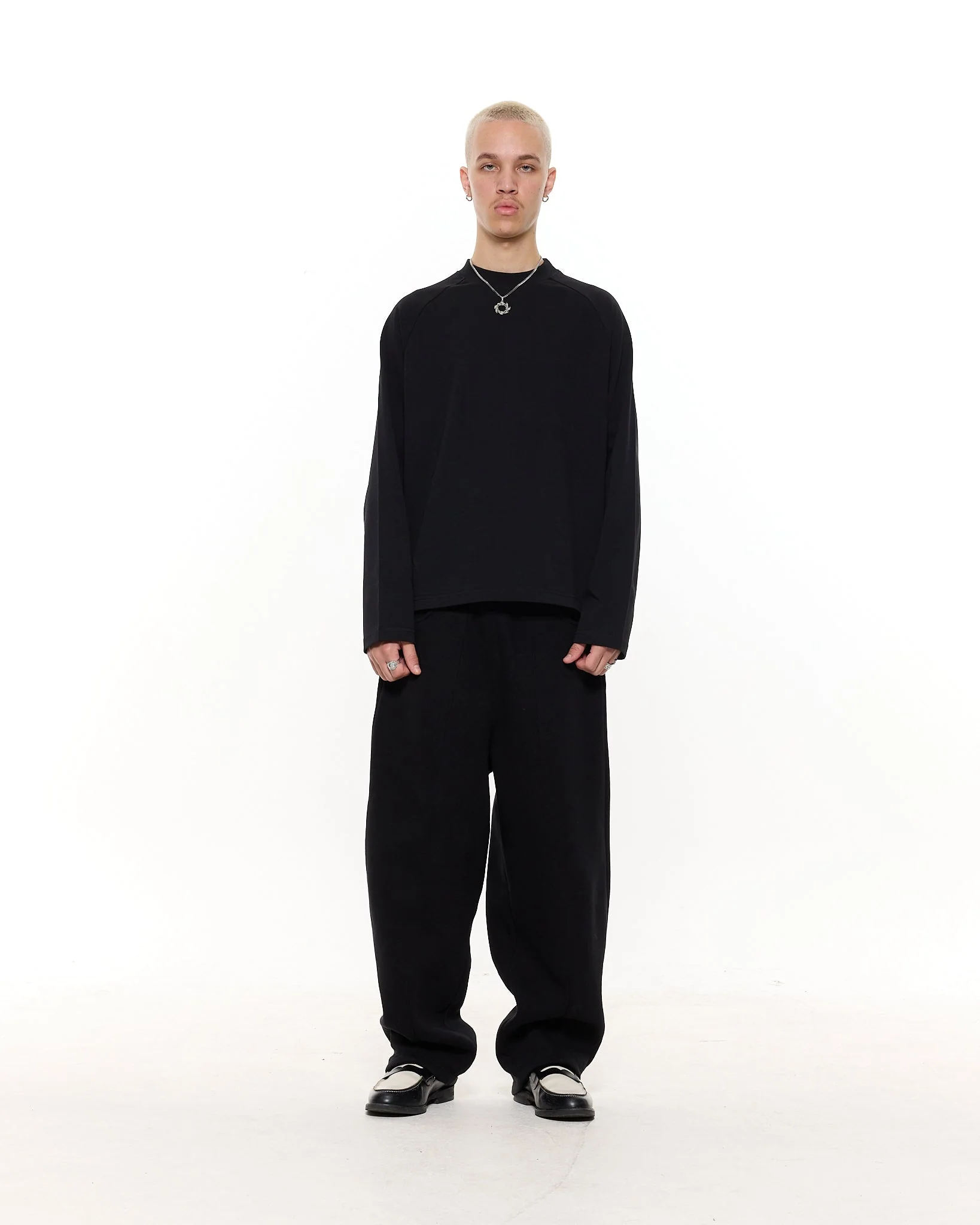 Long Sleeve T-Shirt - Black - Image 2