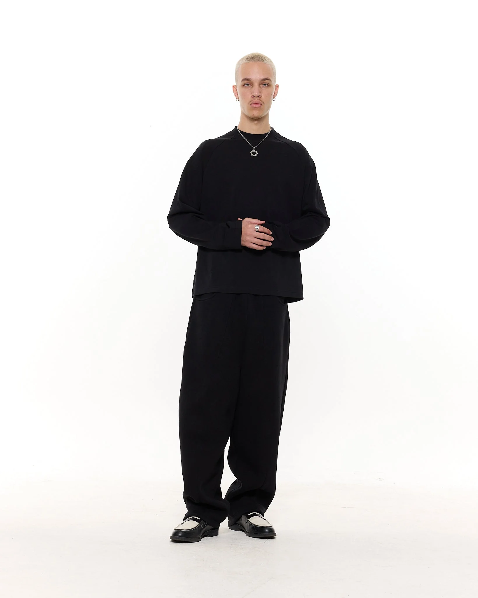 Long Sleeve T-Shirt - Black - Image 6