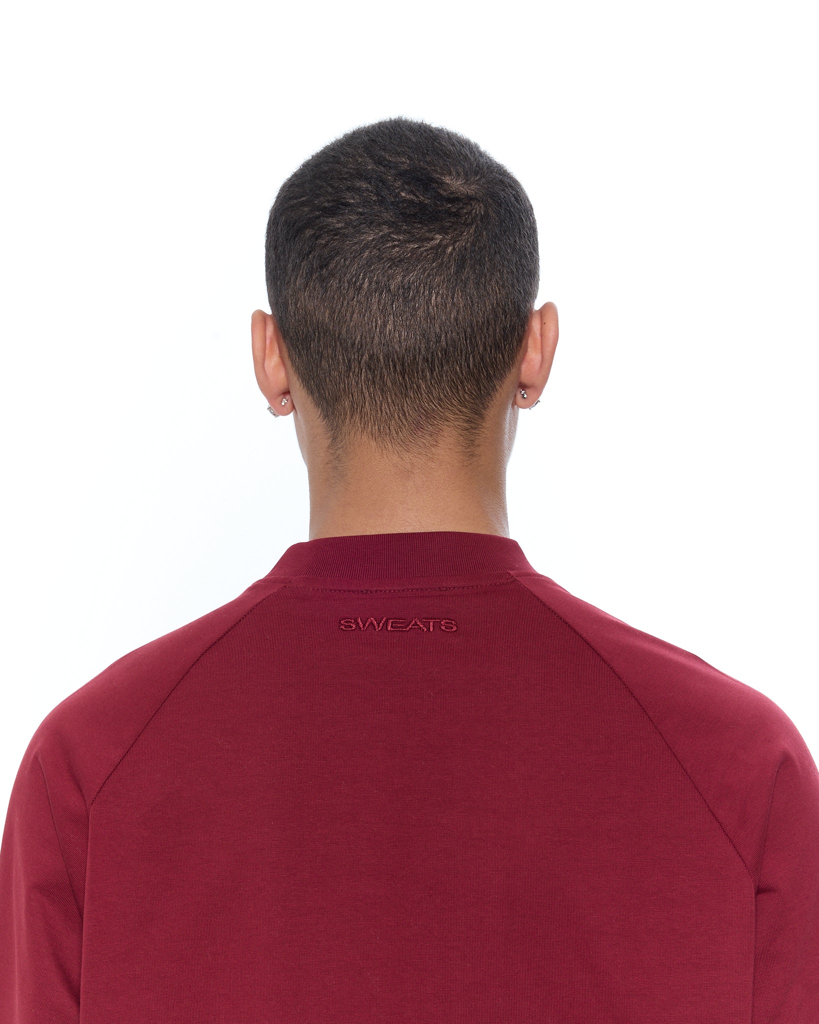Long Sleeve T-Shirt - Burgundy - Image 8