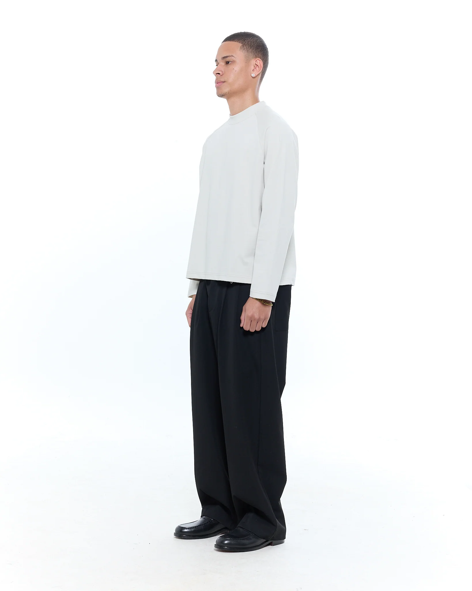 Long Sleeve T-Shirt - Chalk - Image 5