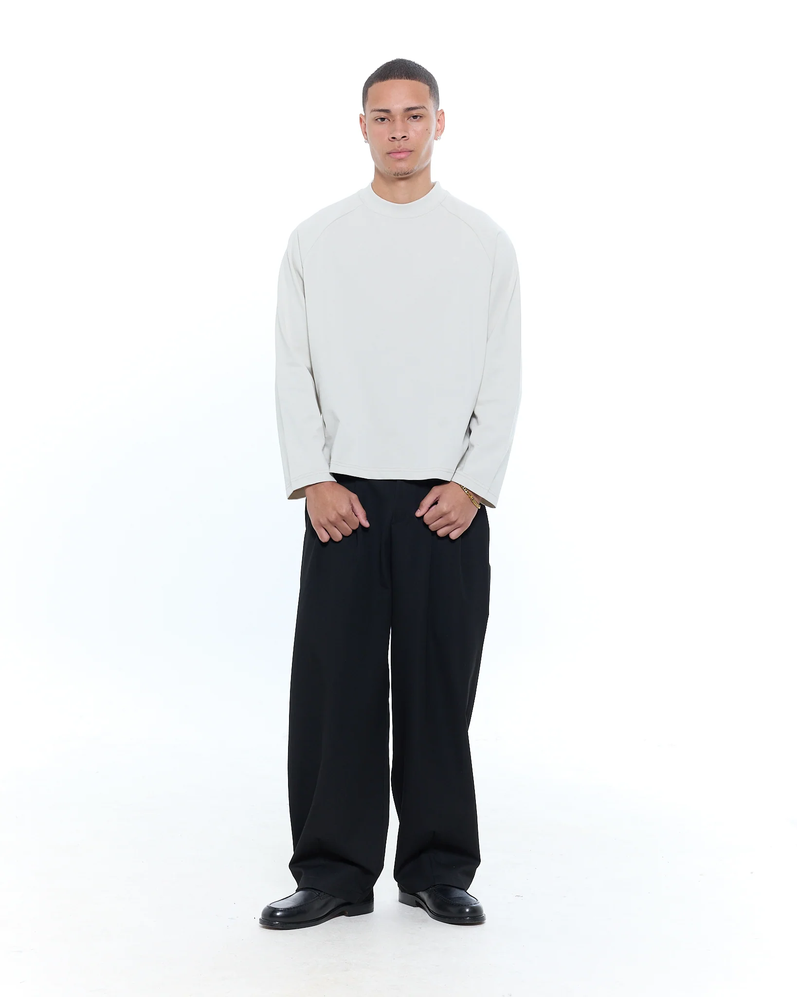 Long Sleeve T-Shirt - Chalk - Image 7