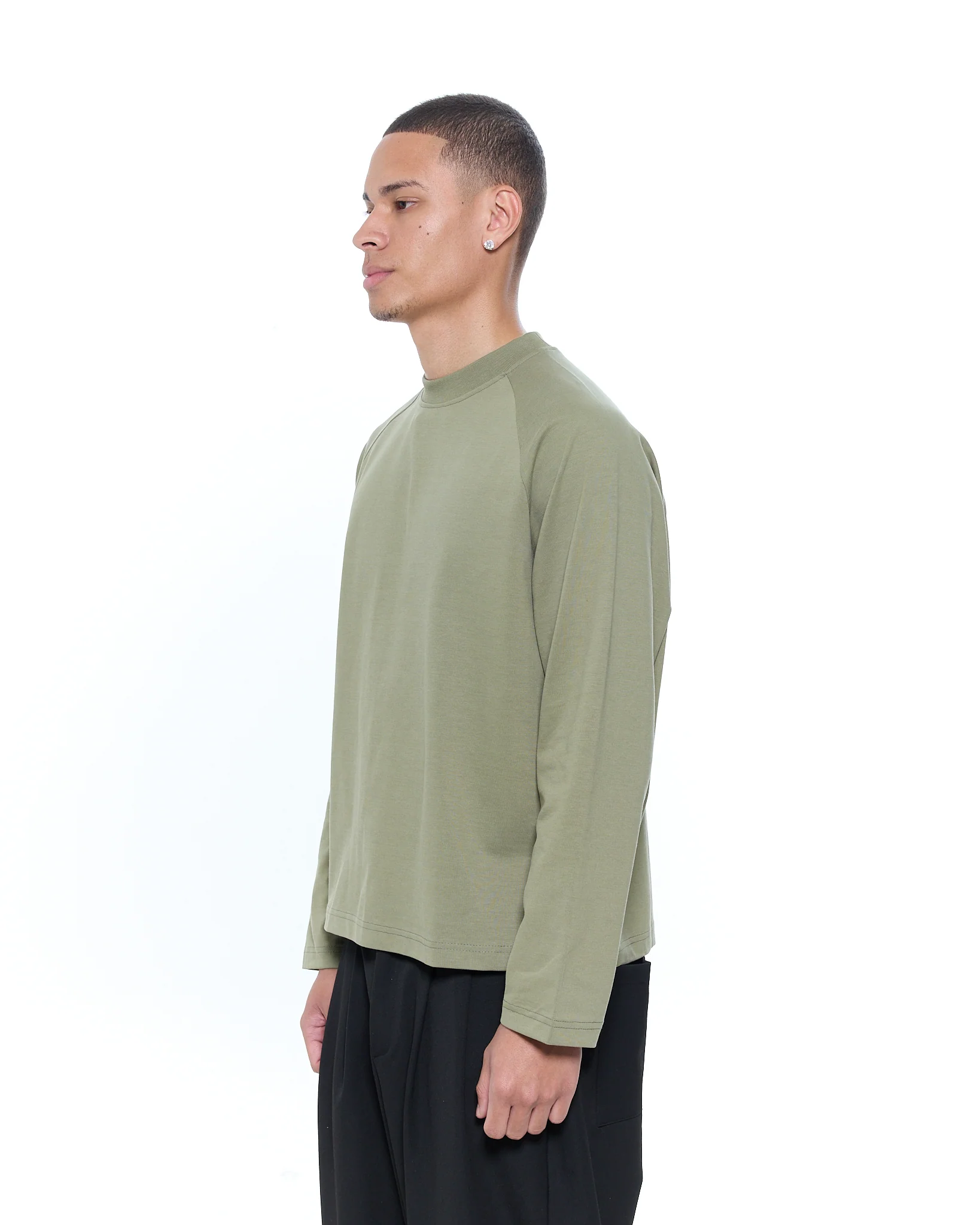Long Sleeve T-Shirt - Sage - Image 3