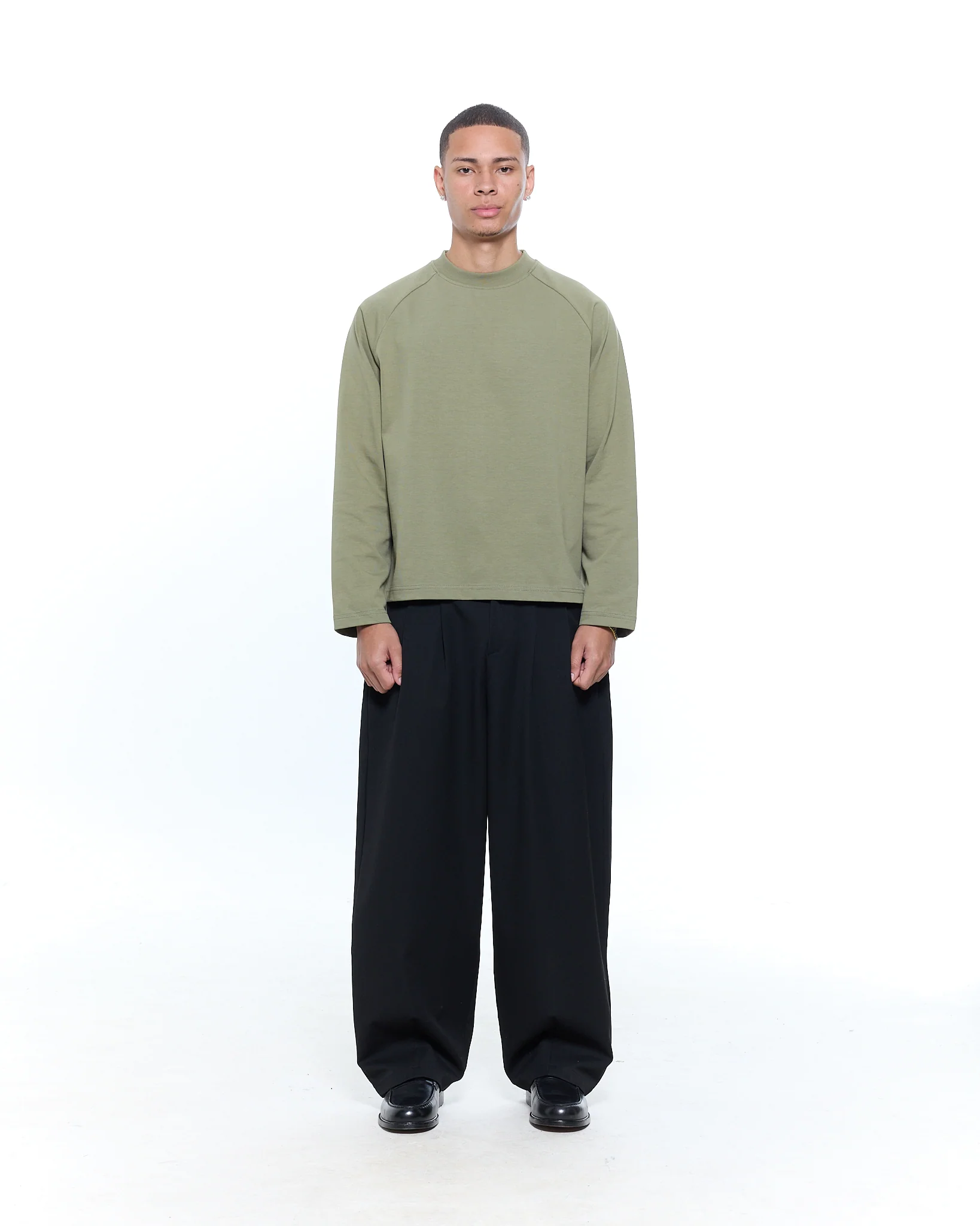 Long Sleeve T-Shirt - Sage - Image 4