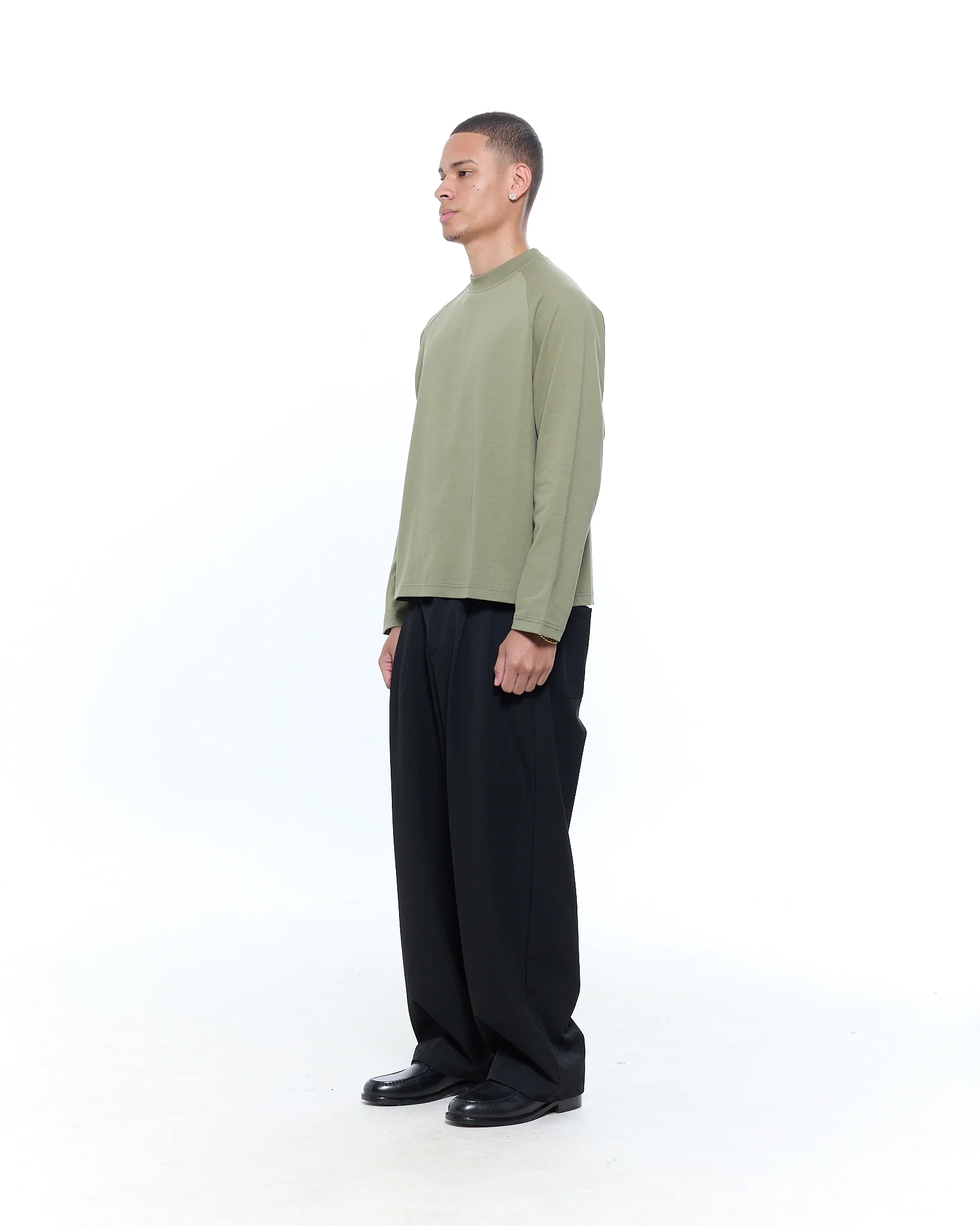 Long Sleeve T-Shirt - Sage - Image 5
