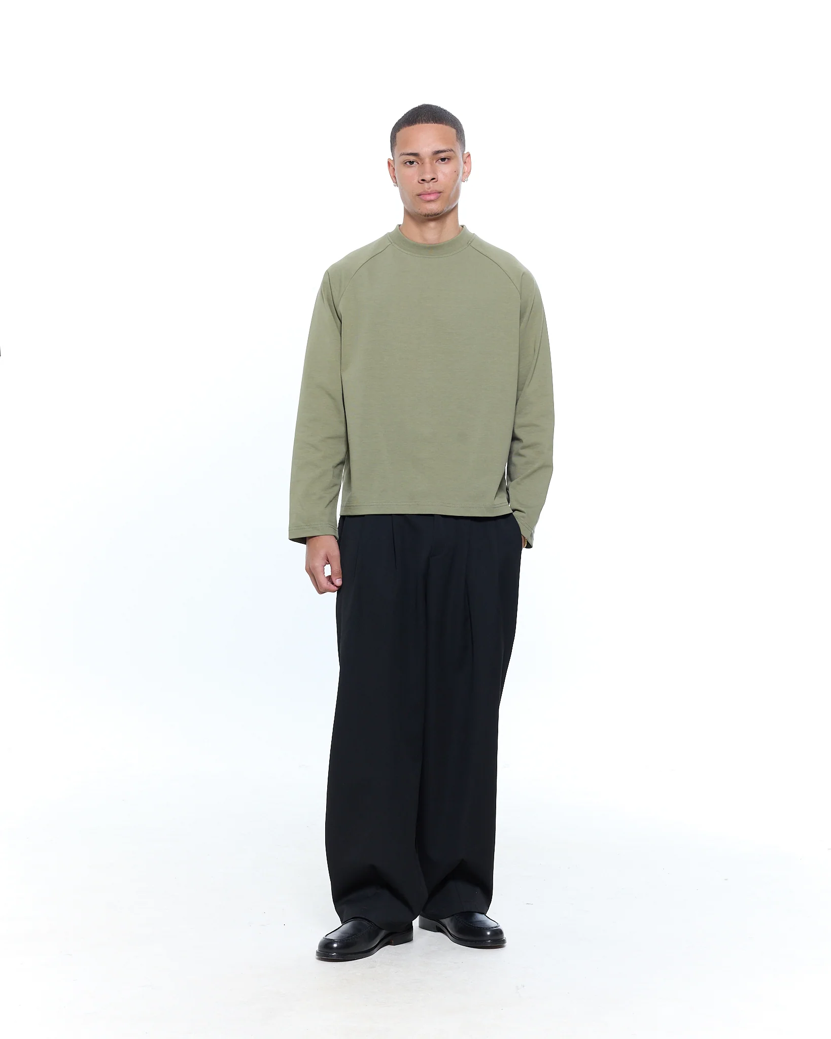 Long Sleeve T-Shirt - Sage - Image 7