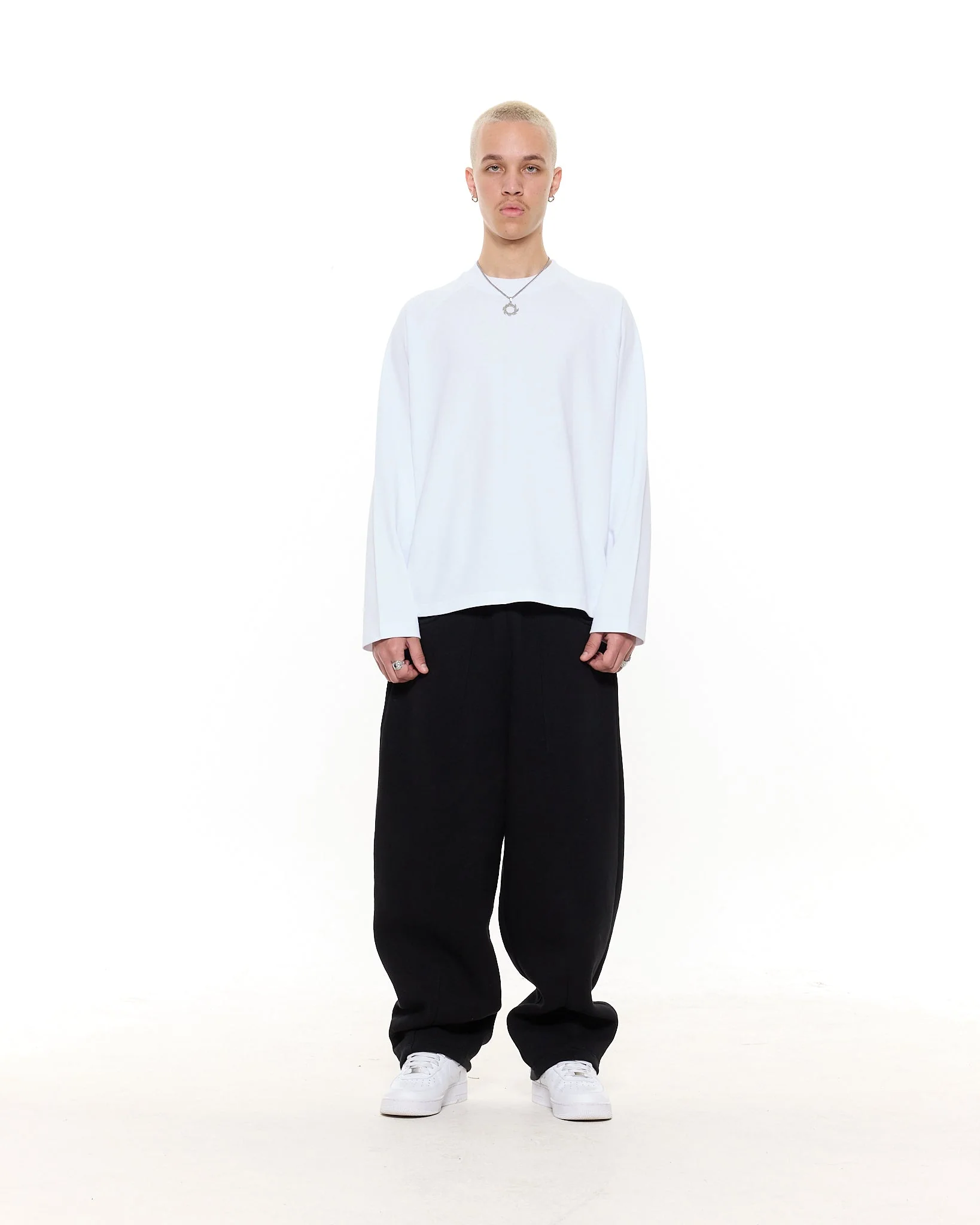 Long Sleeve T-Shirt - White - Image 5