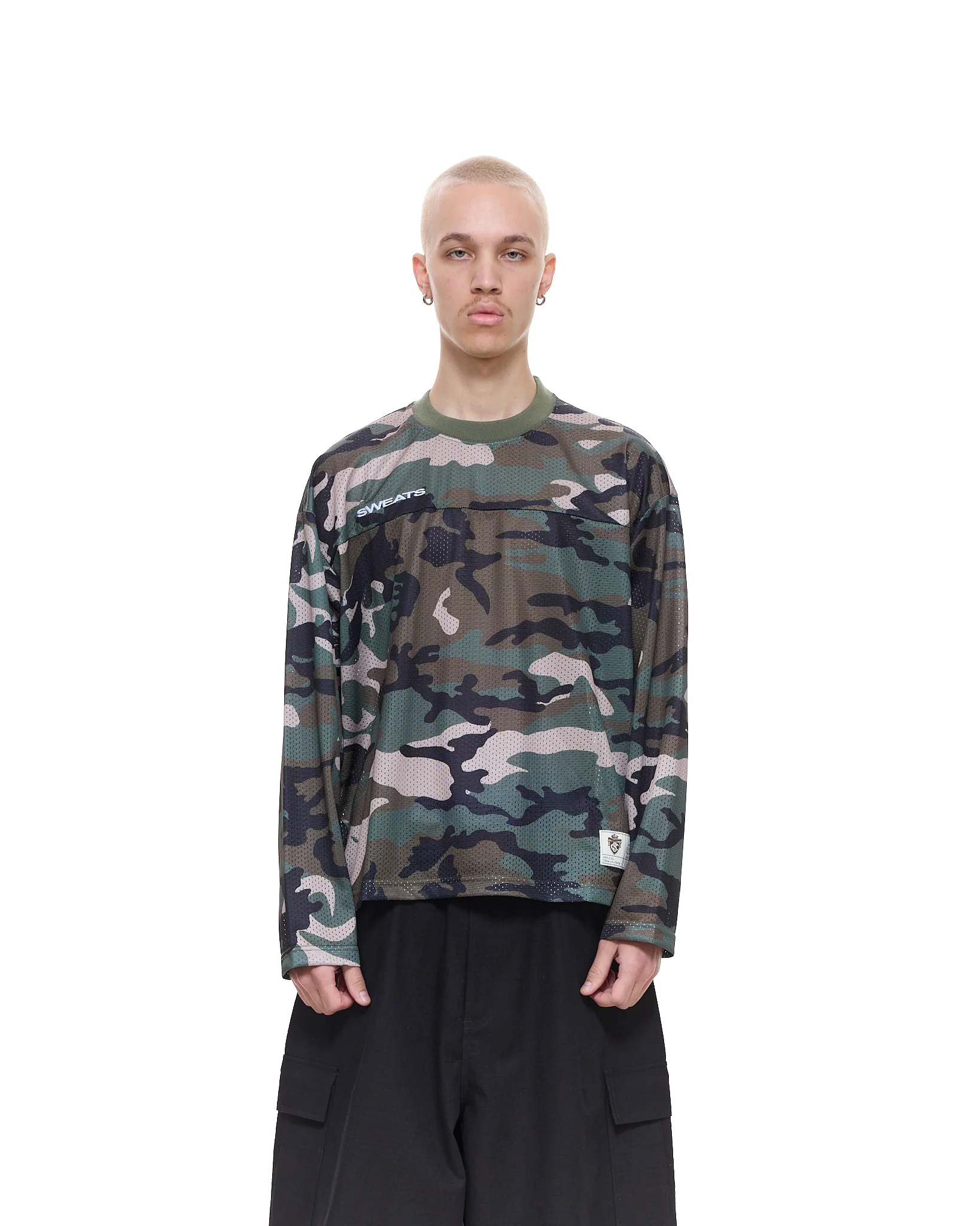MESH LS T-SHIRT - CAMO - Image 3