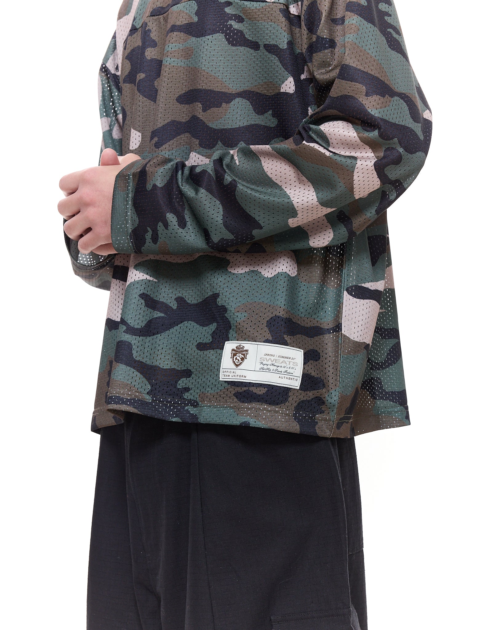 MESH LS T-SHIRT - CAMO - Image 4