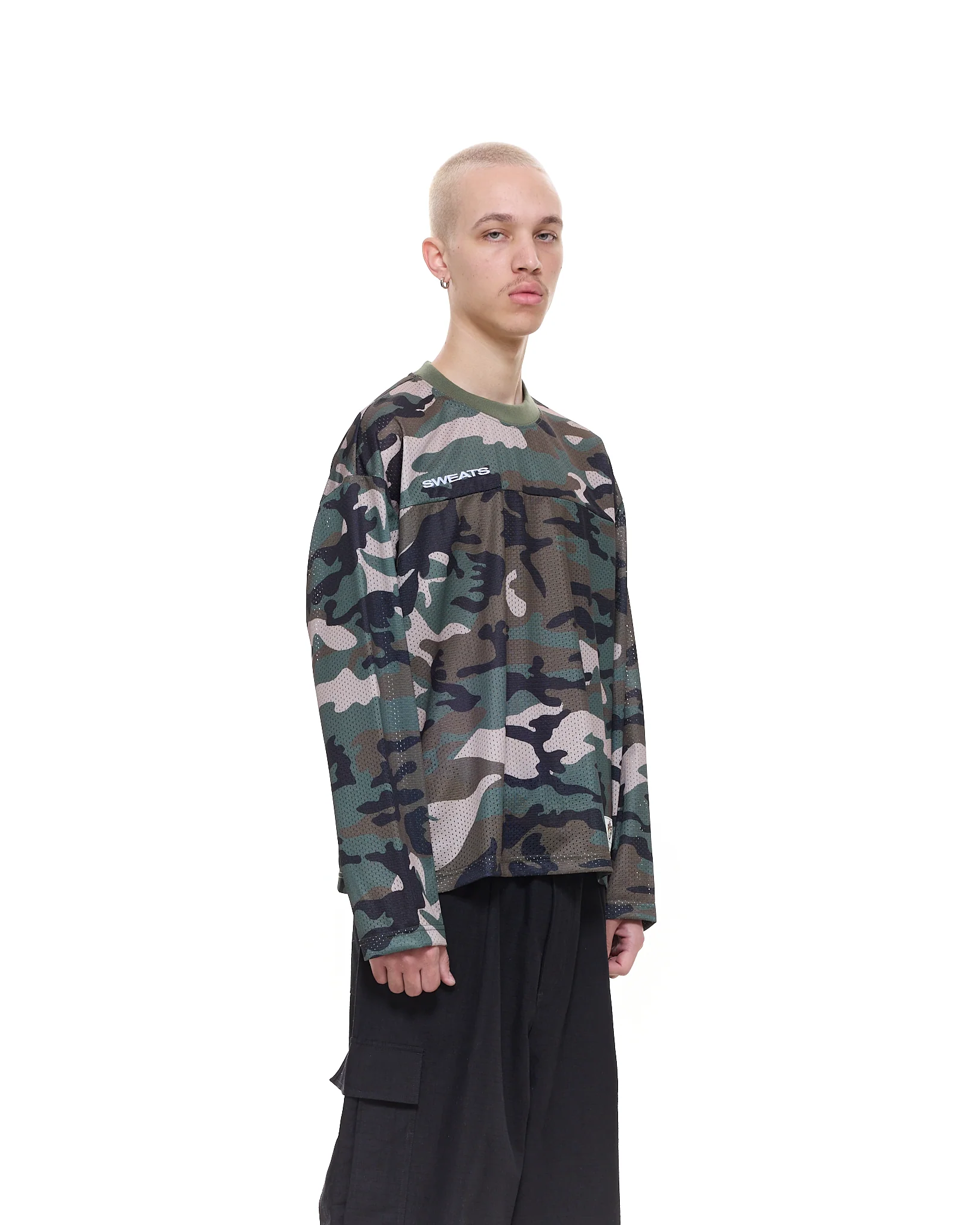 MESH LS T-SHIRT - CAMO - Image 5