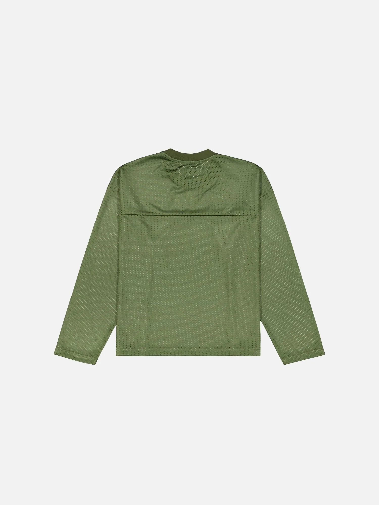 MESH LS T-SHIRT - SAGE - Image 6