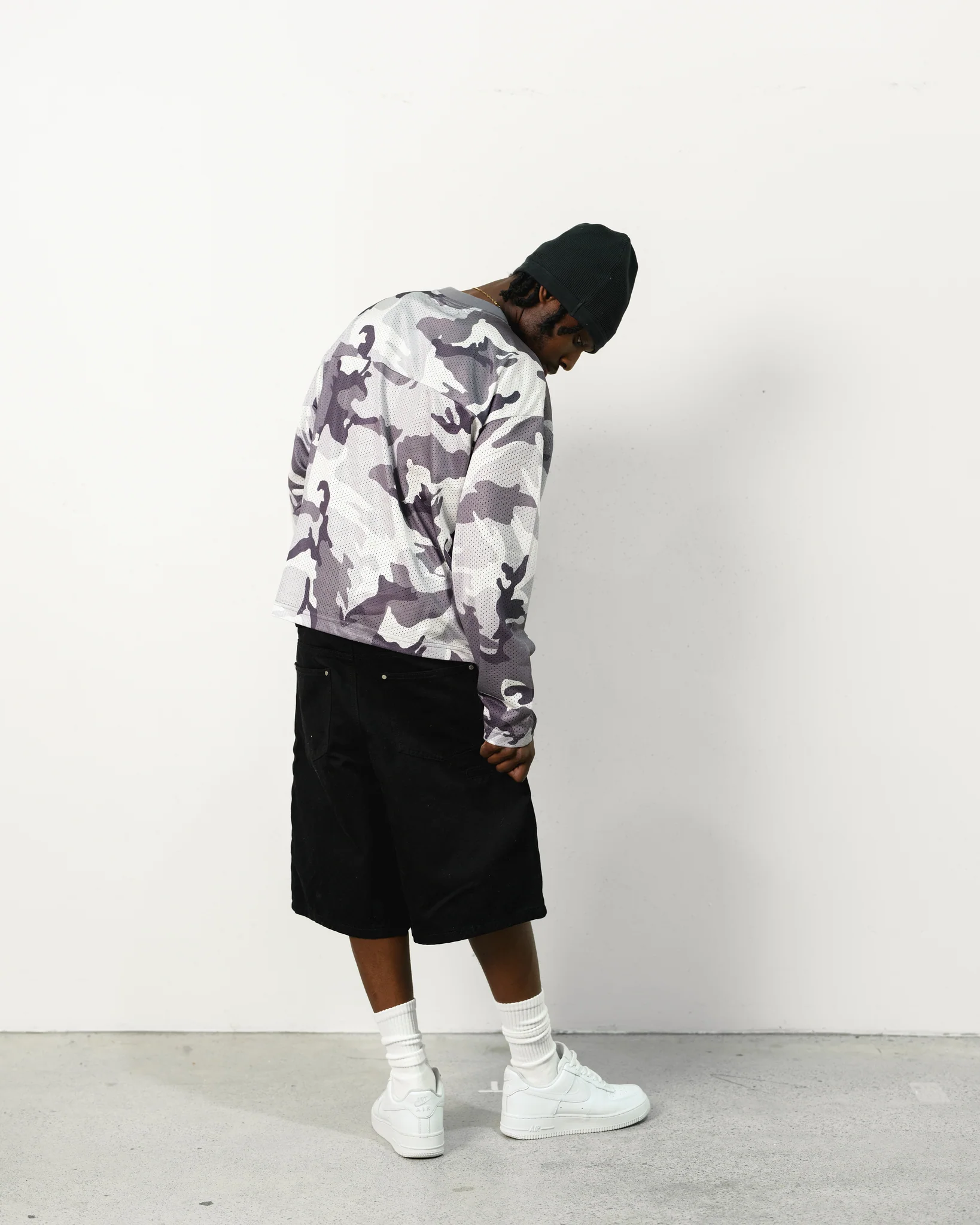 MESH LS T-SHIRT - SNOW CAMO - Image 10