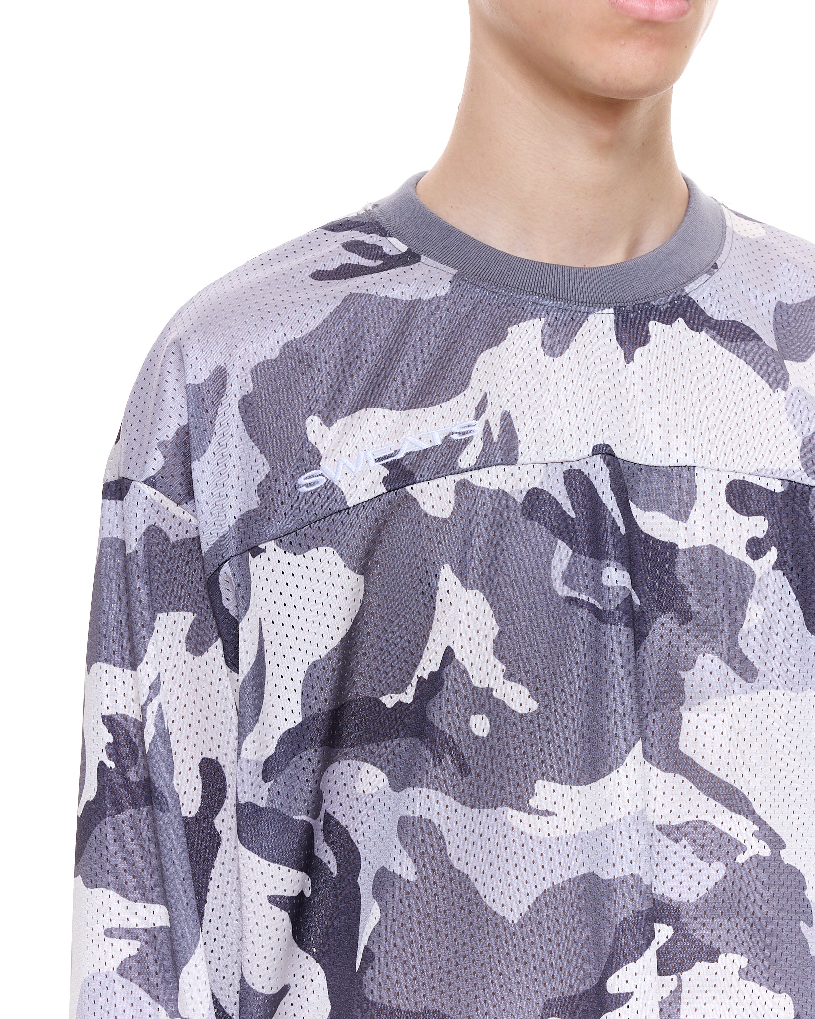 MESH LS T-SHIRT - SNOW CAMO - Image 7