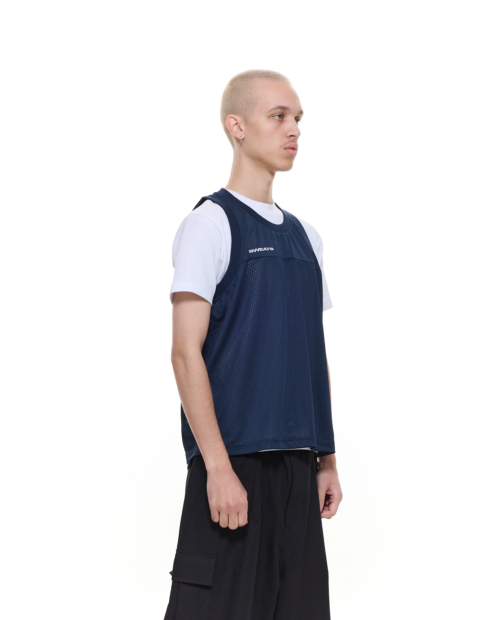 MESH SINGLET - NAVY - Image 3