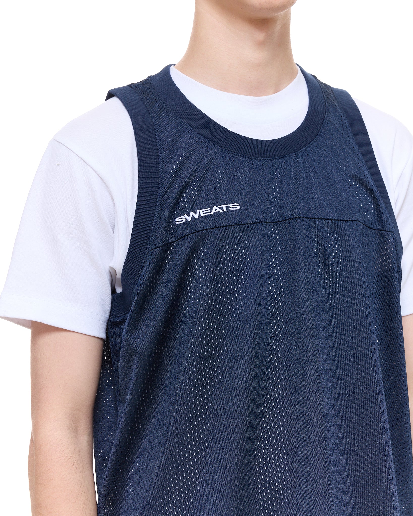 MESH SINGLET - NAVY - Image 4