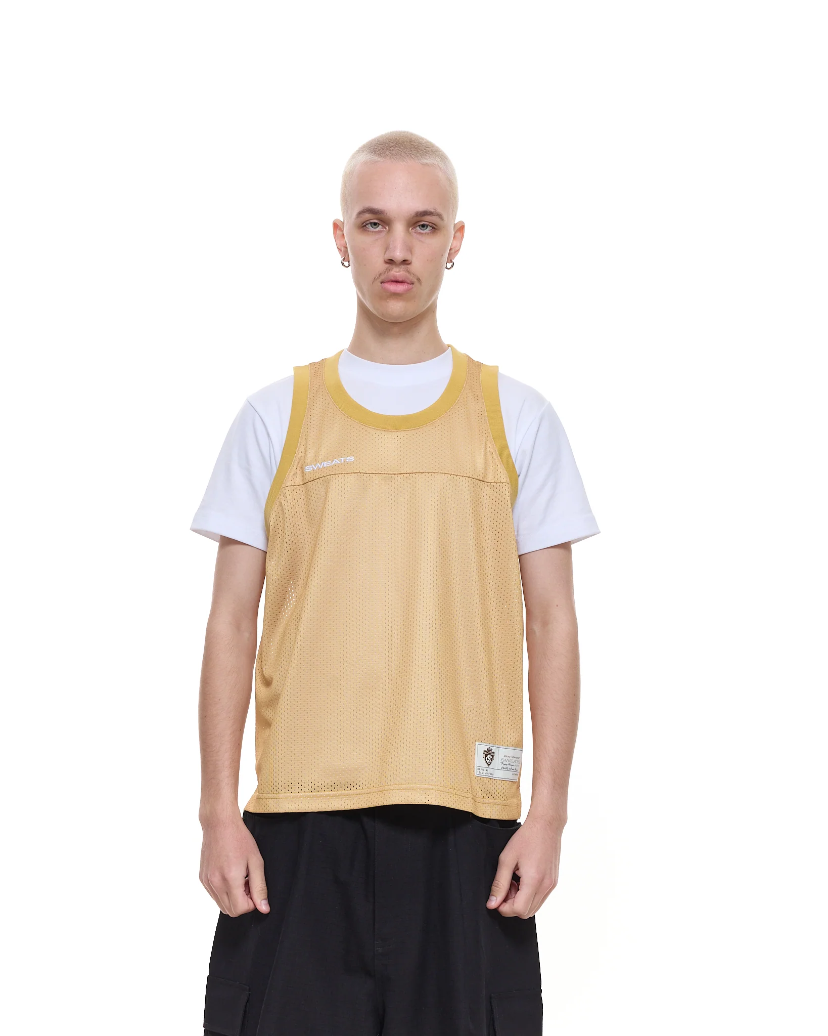 MESH SINGLET - MUSTARD - Image 2