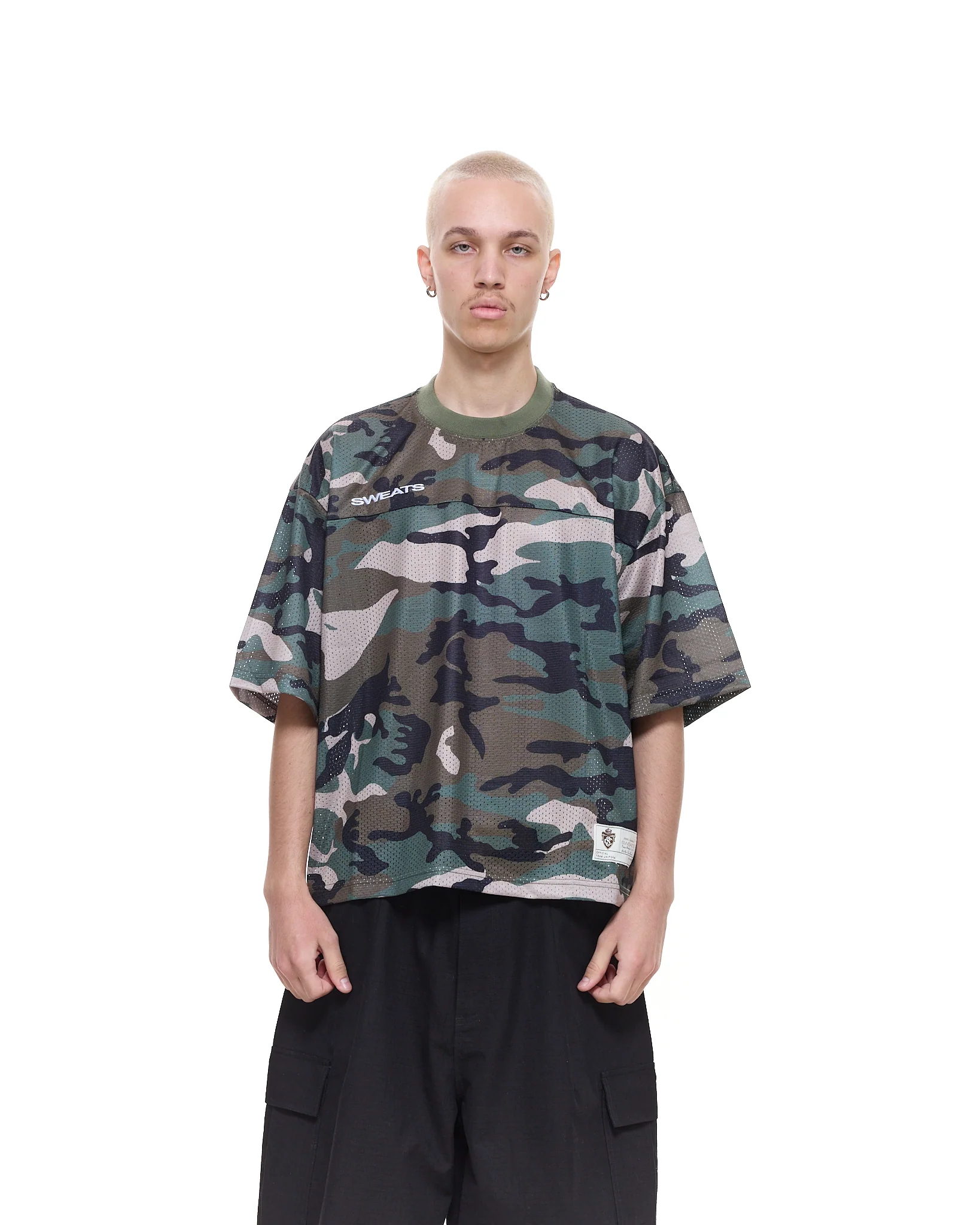 MESH SS T-SHIRT - CAMO - Image 3