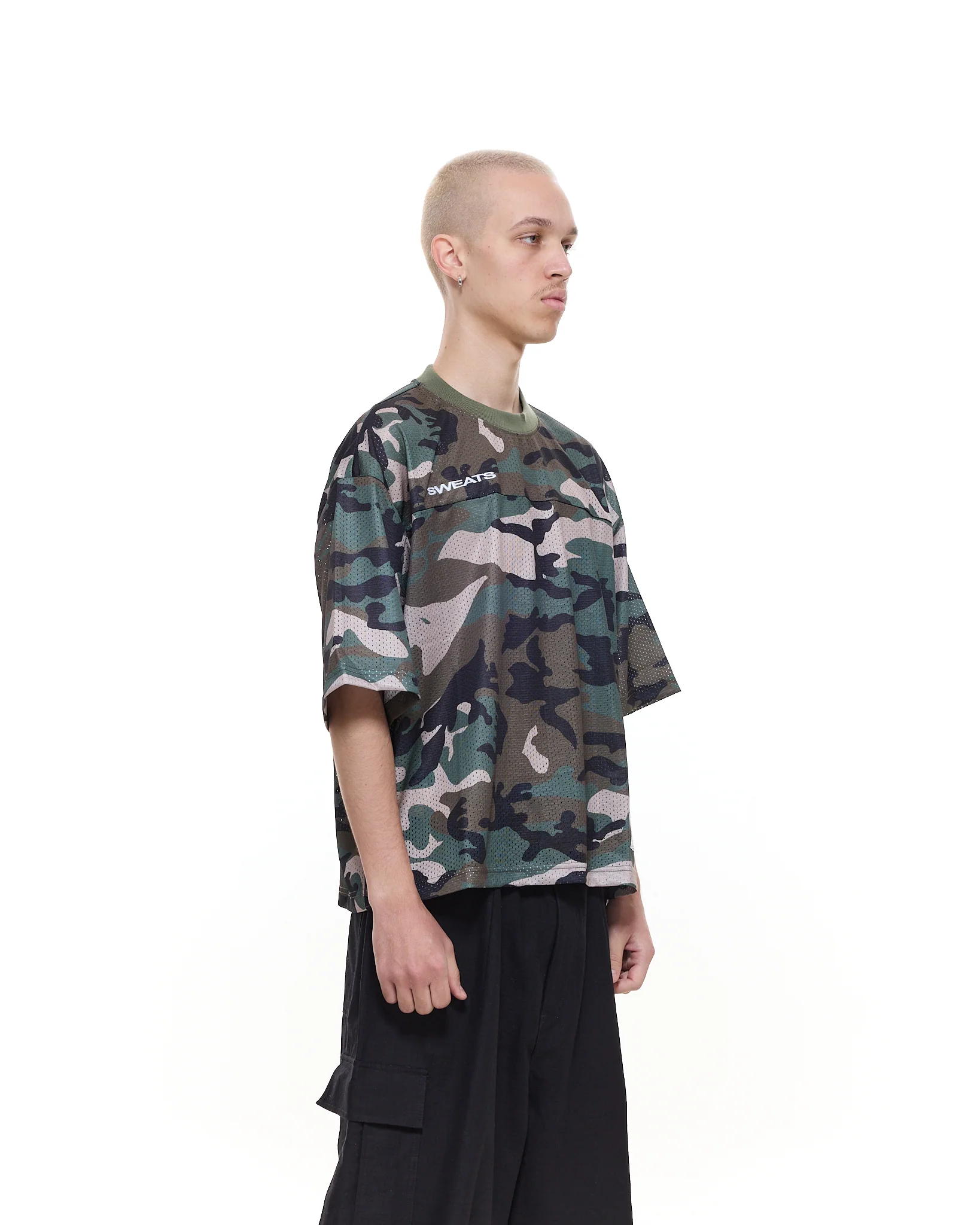 MESH SS T-SHIRT - CAMO - Image 7