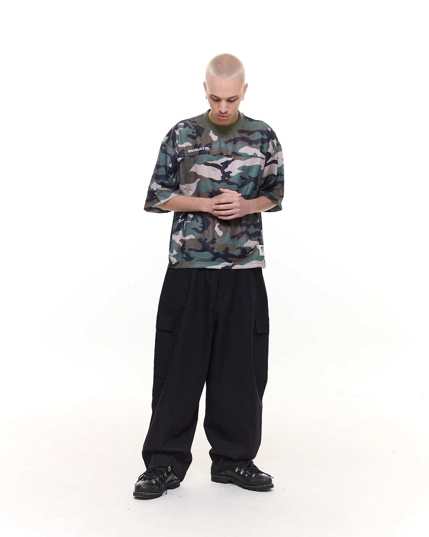 MESH SS T-SHIRT - CAMO - Image 8