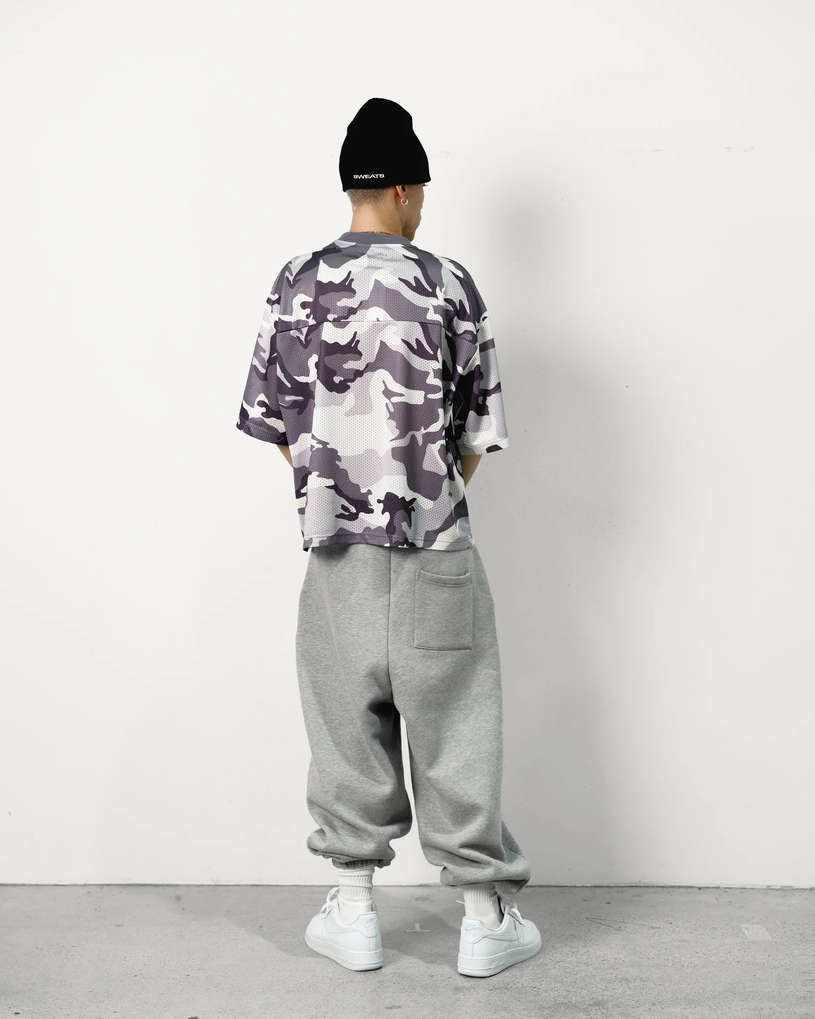 MESH SS T-SHIRT - SNOW CAMO - Image 7