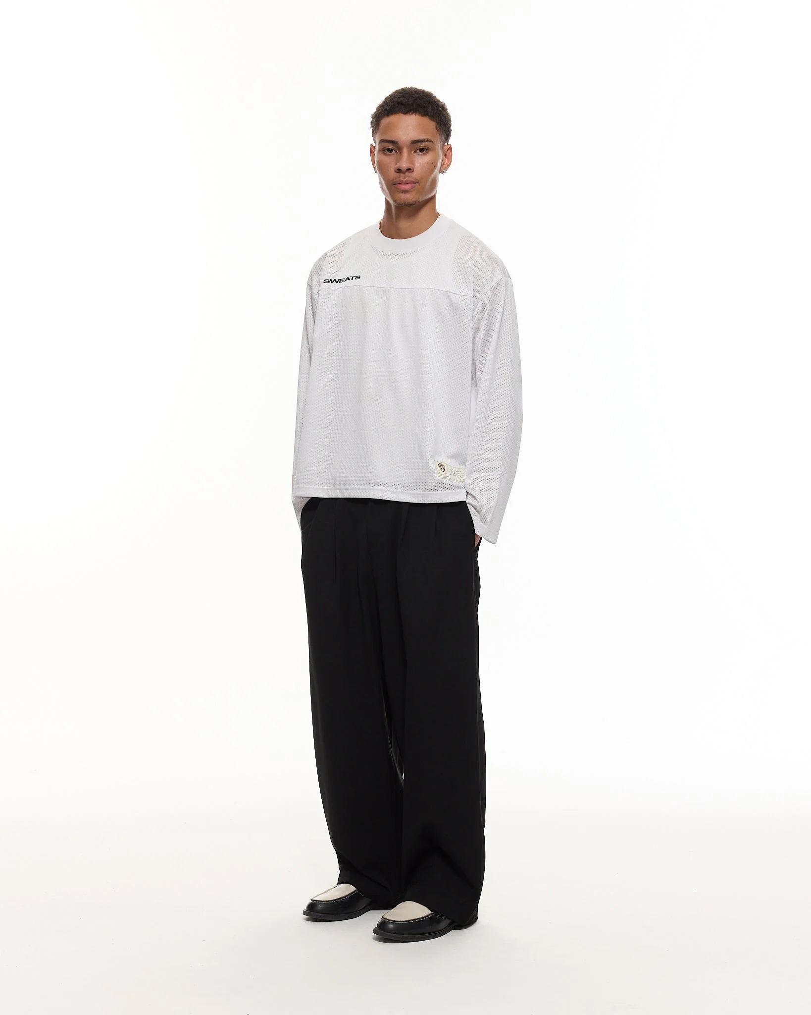 PLEATED PANT - BLACK - Image 5