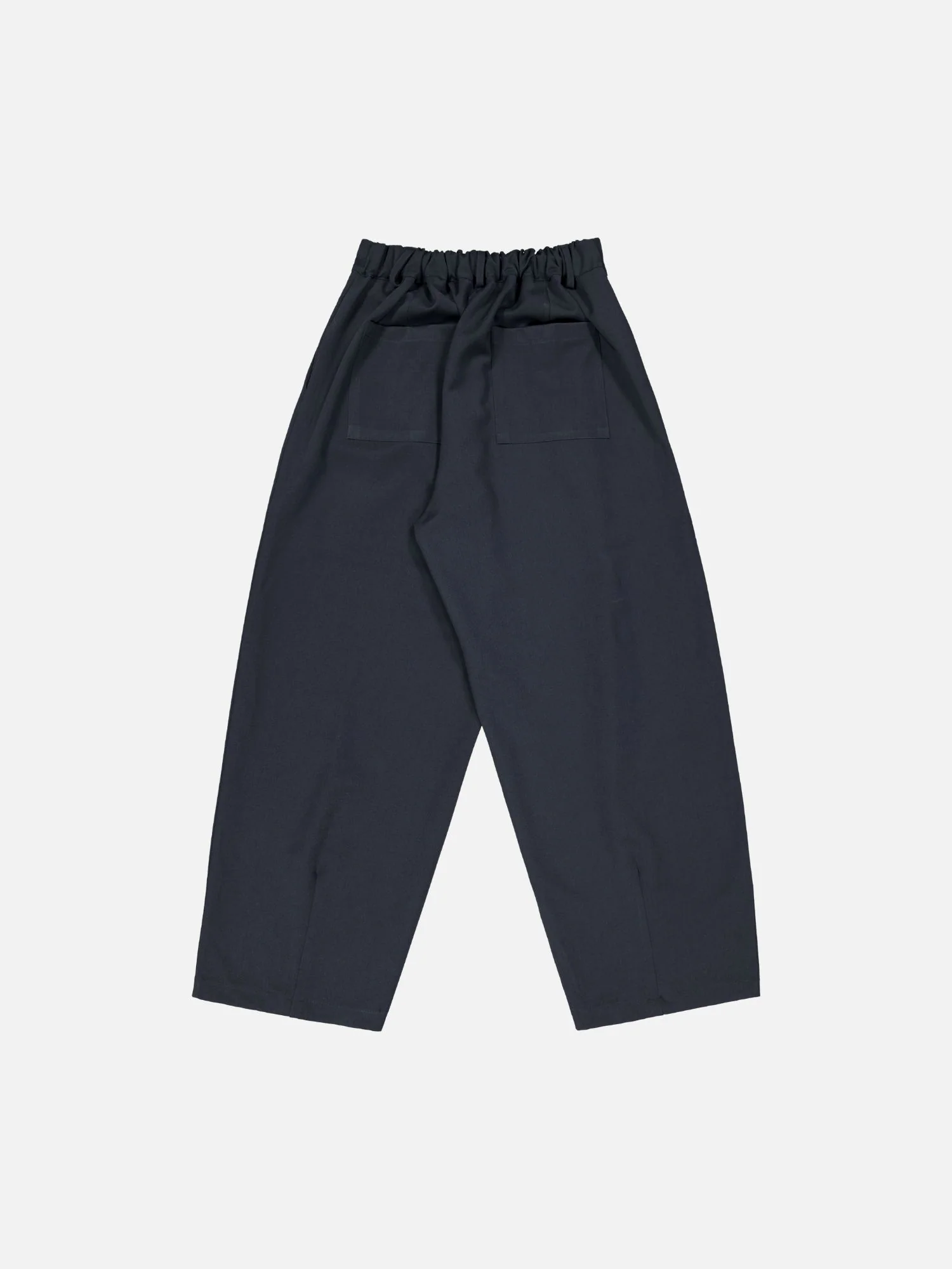 PLEATED PANT - NAVY - Image 6