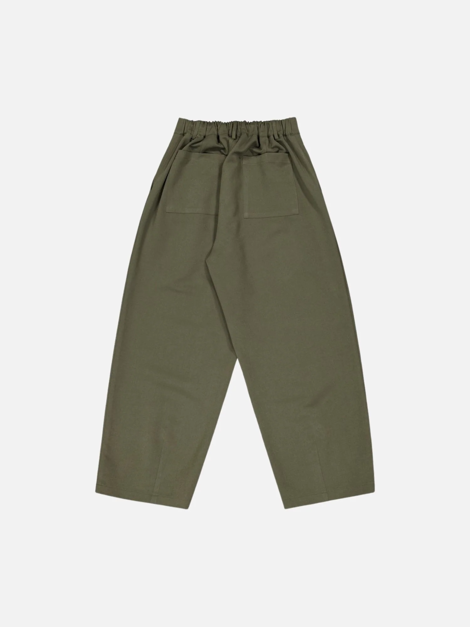 PLEATED PANT - OLIVE - Image 7