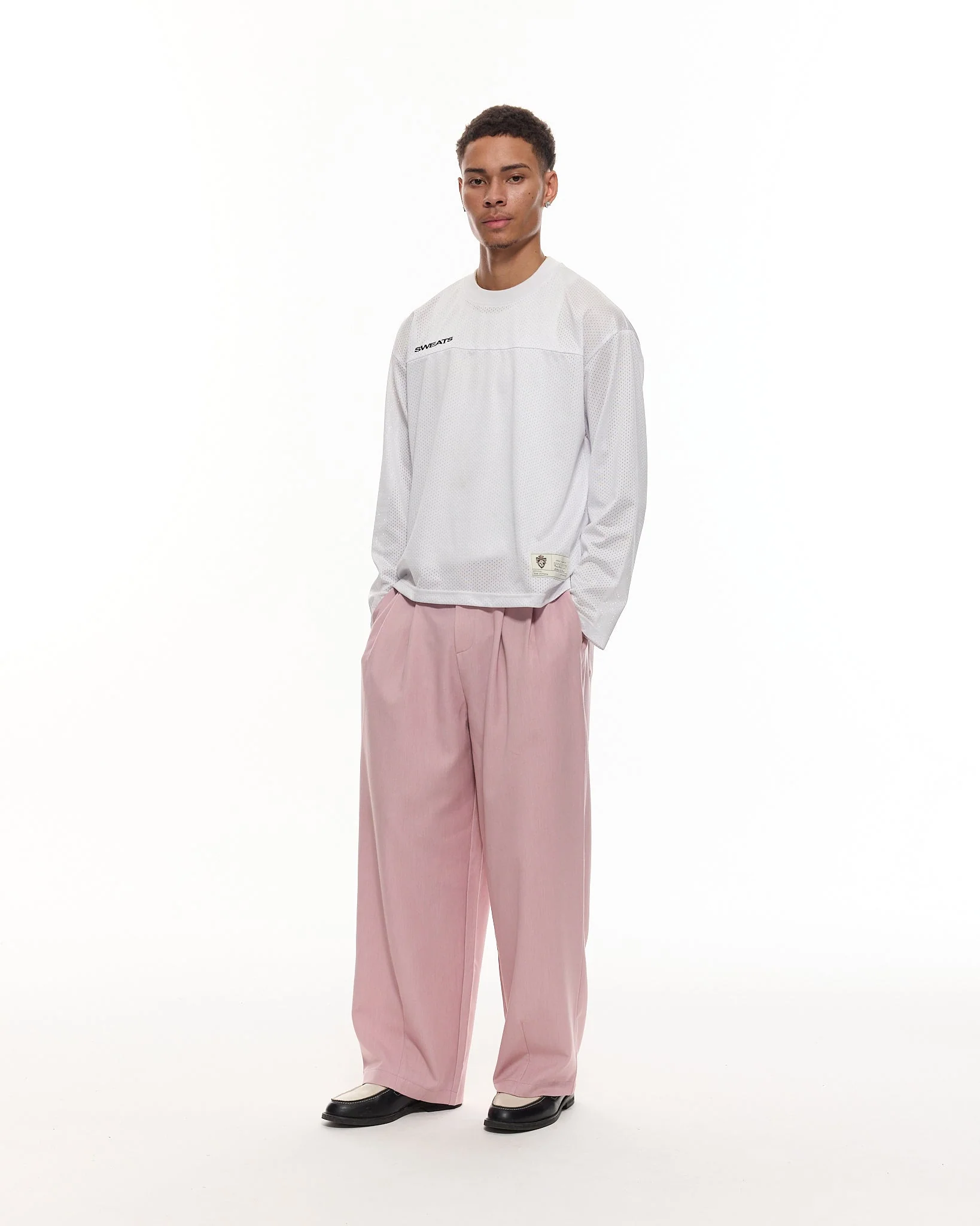 PLEATED PANT - PINK - Image 9