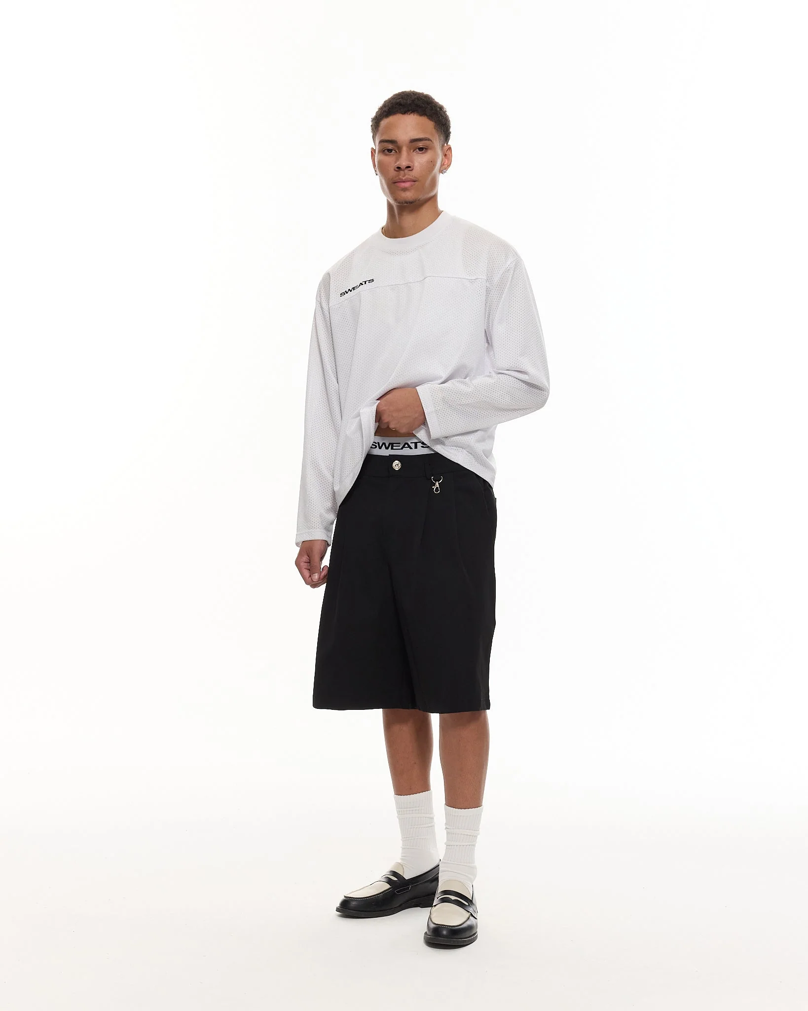 PLEATED SHORT - BLACK - Image 8