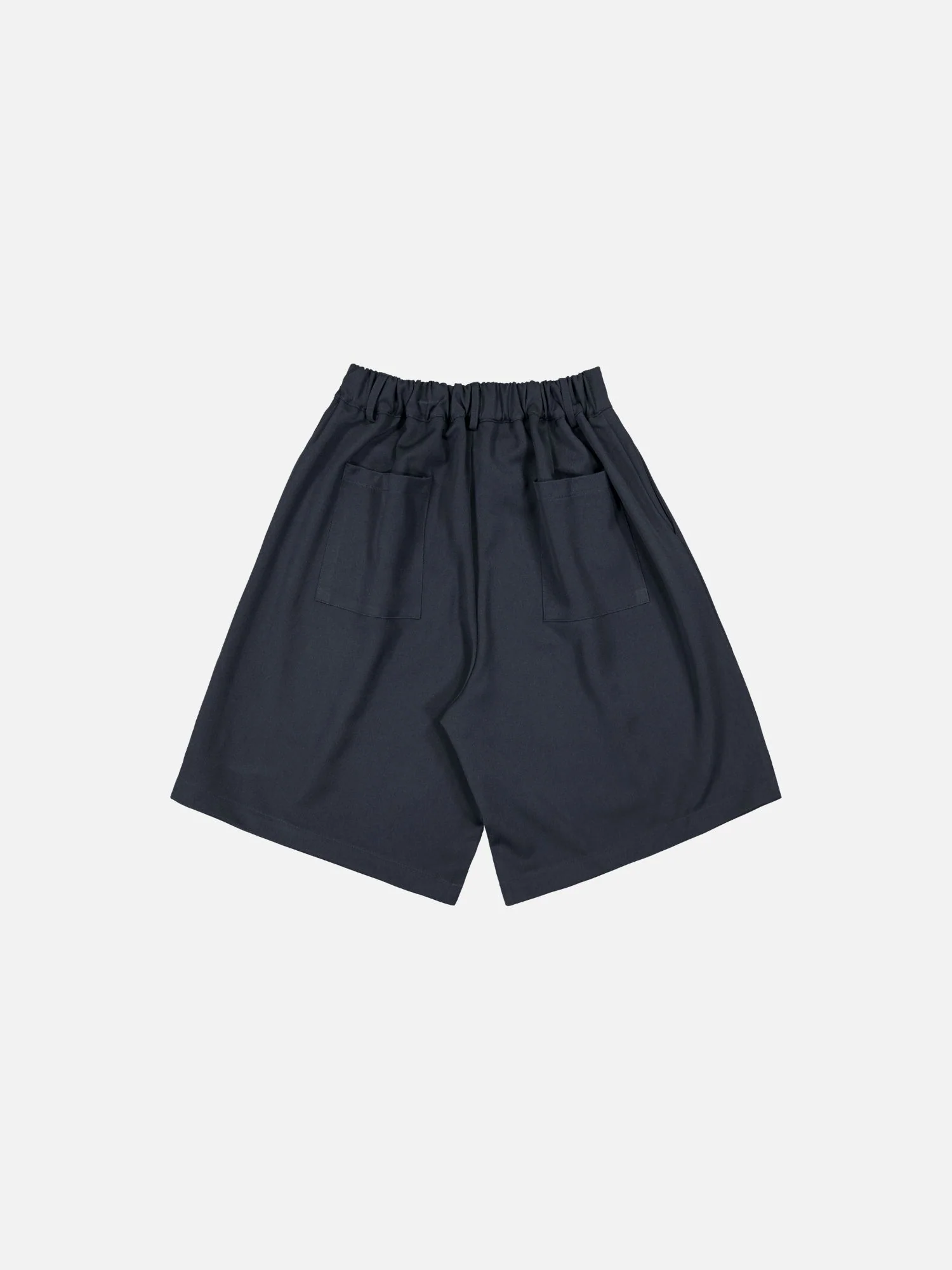 PLEATED SHORT - NAVY - Image 8