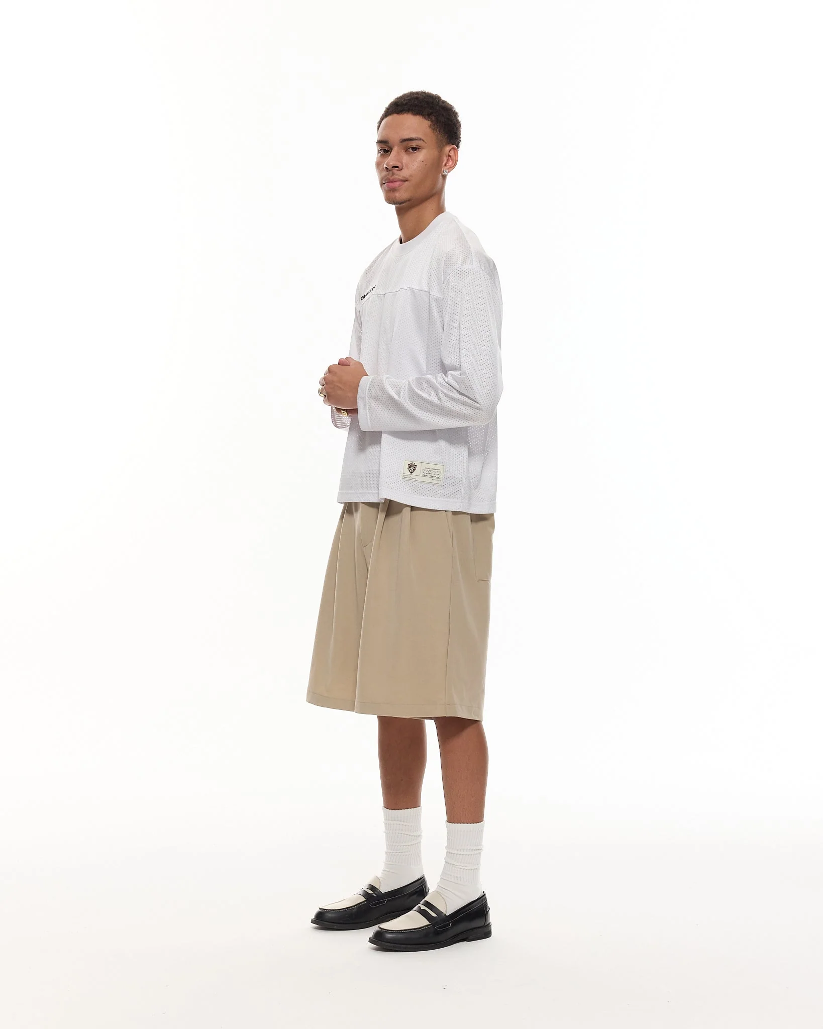 PLEATED SHORT - SAND - Image 6