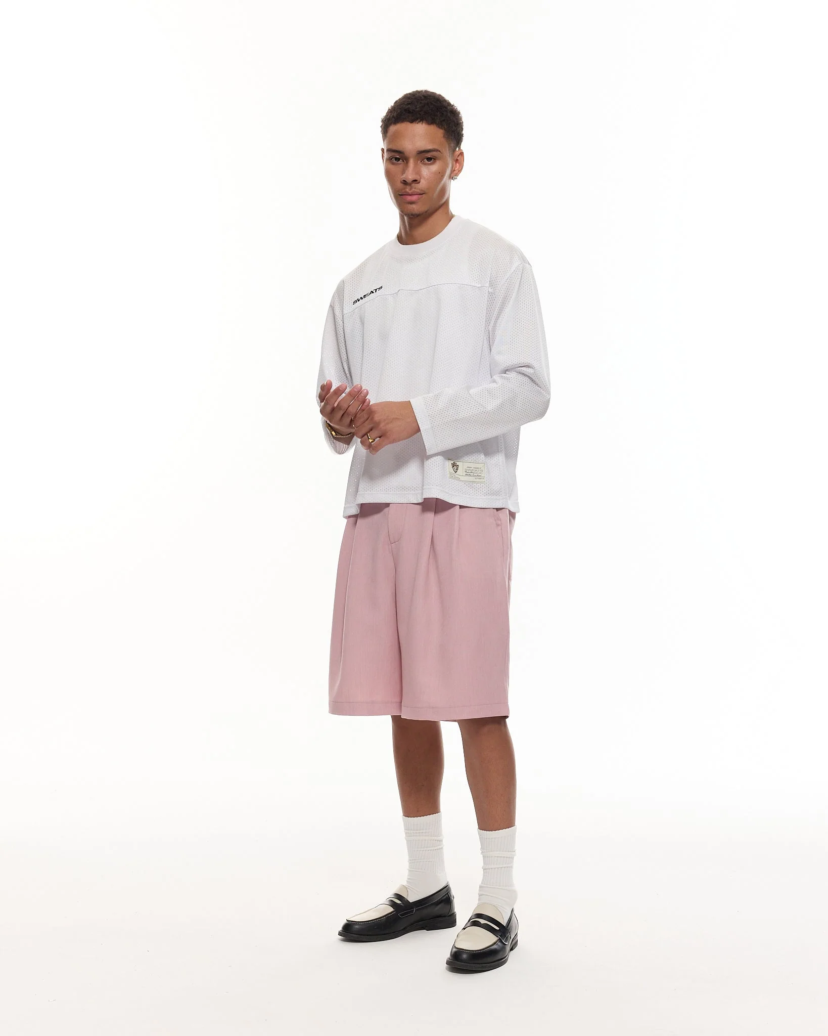 PLEATED SHORT - PINK - Image 6