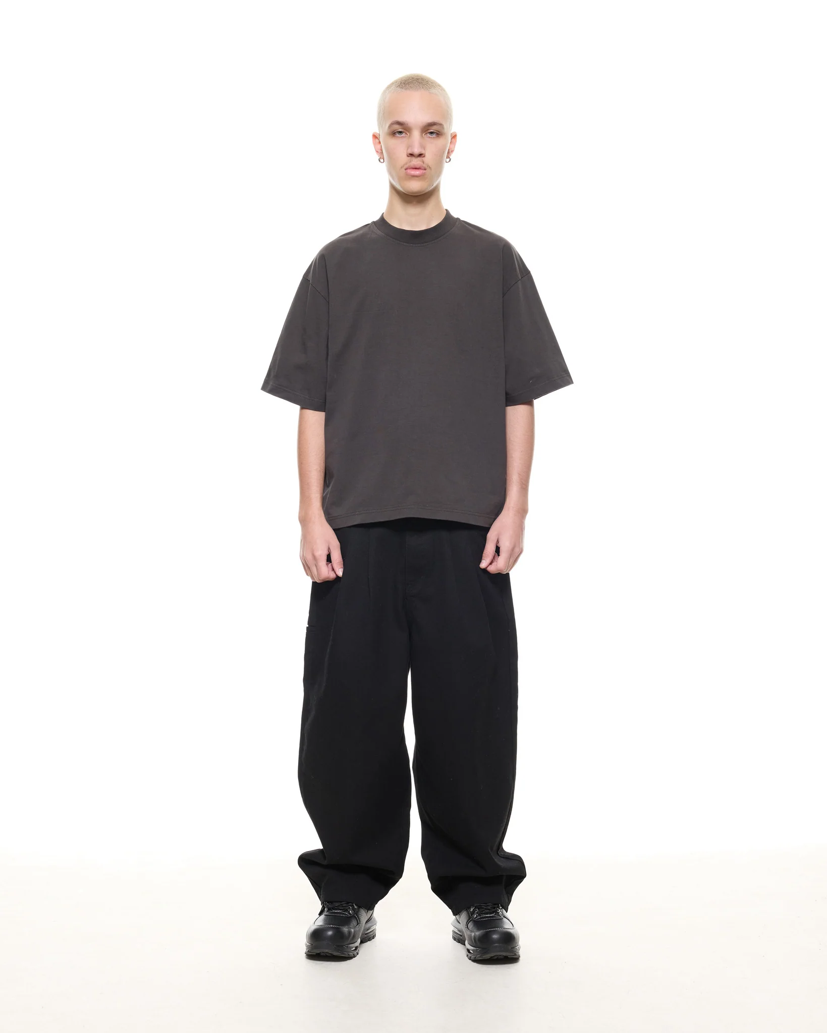 SIGNATURE BLANK T-SHIRT - COFFEE - Image 4
