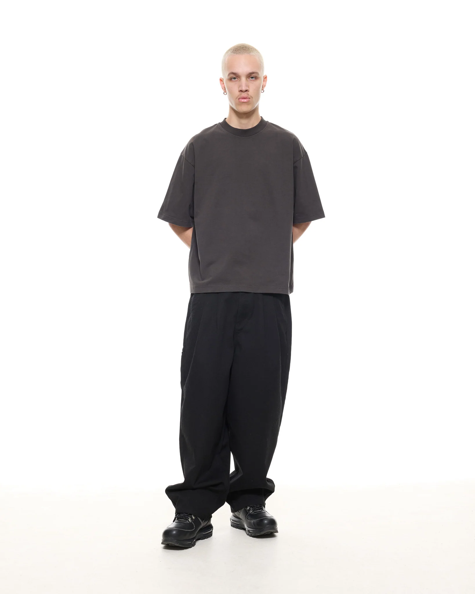 SIGNATURE BLANK T-SHIRT - COFFEE - Image 5
